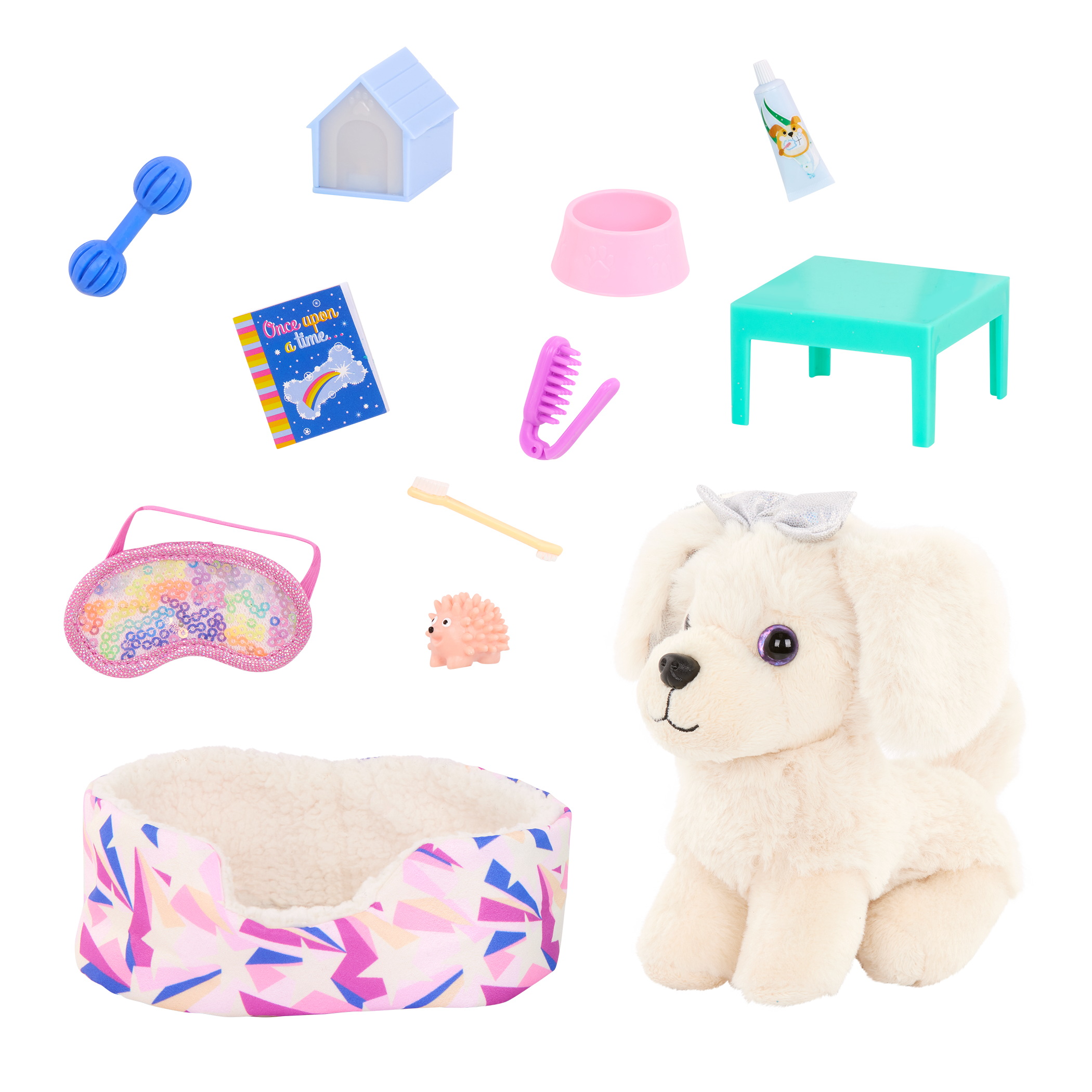 Glitter Girls Zeke & GG Bedtime Pet Set