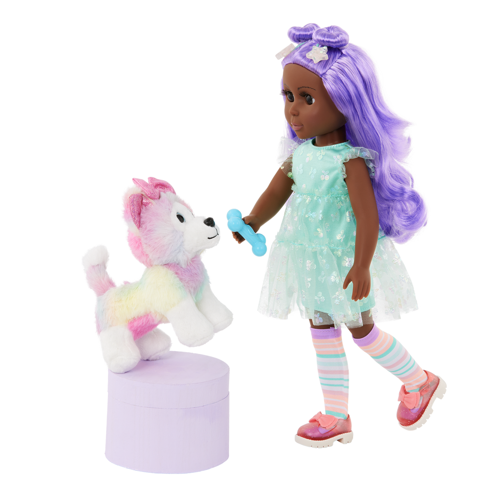 Glitter Girls Toby & GG Portable Doghouse Set