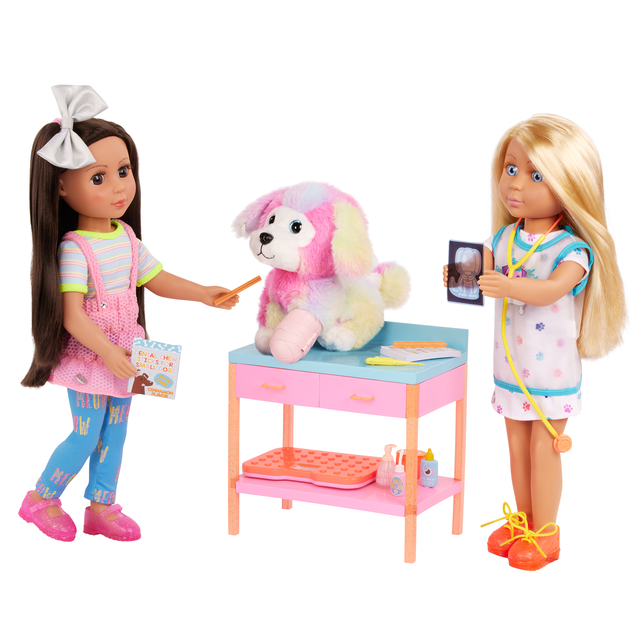 Glitter Girls Sniffles and Vet Table Playset