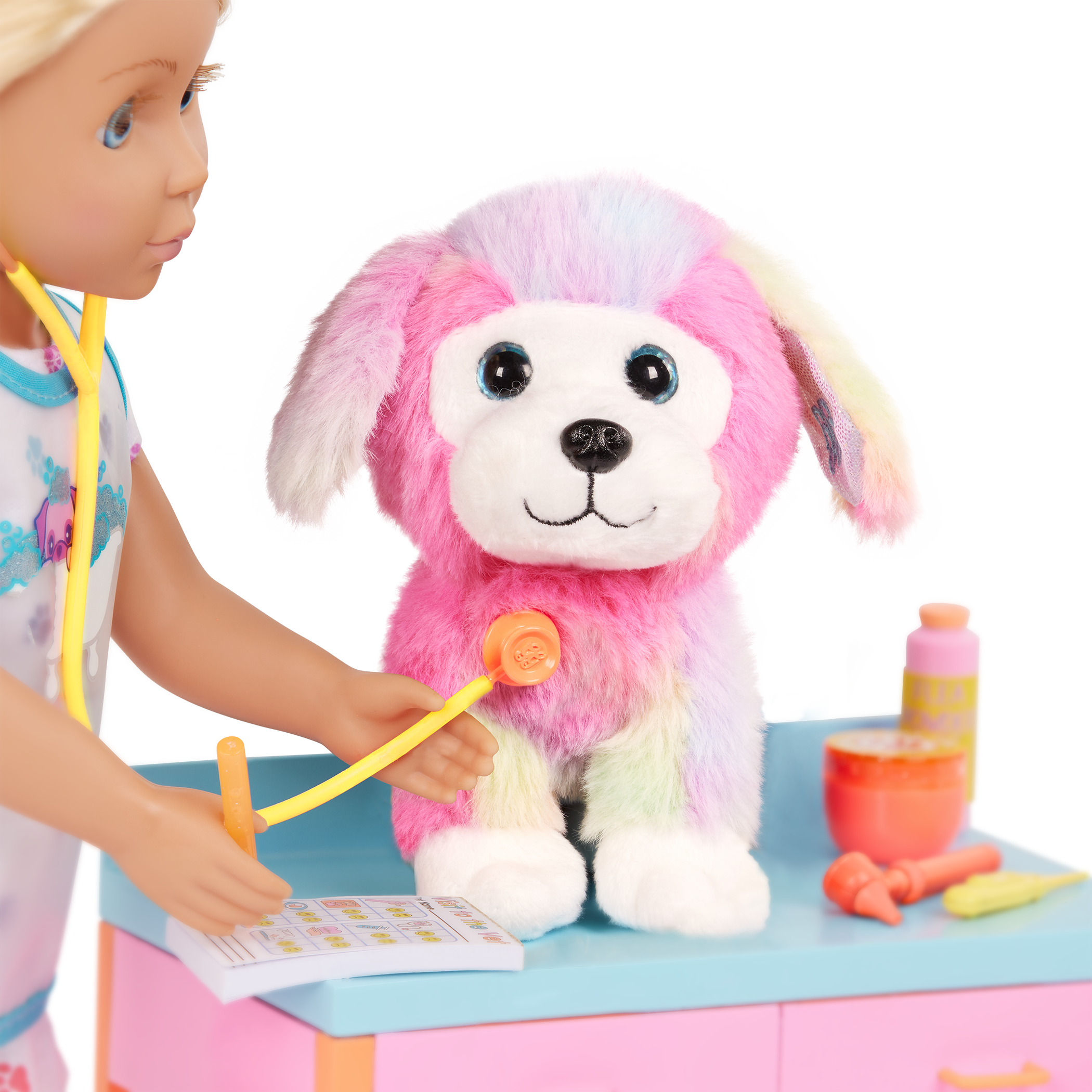 Glitter Girls Sniffles and Vet Table Playset