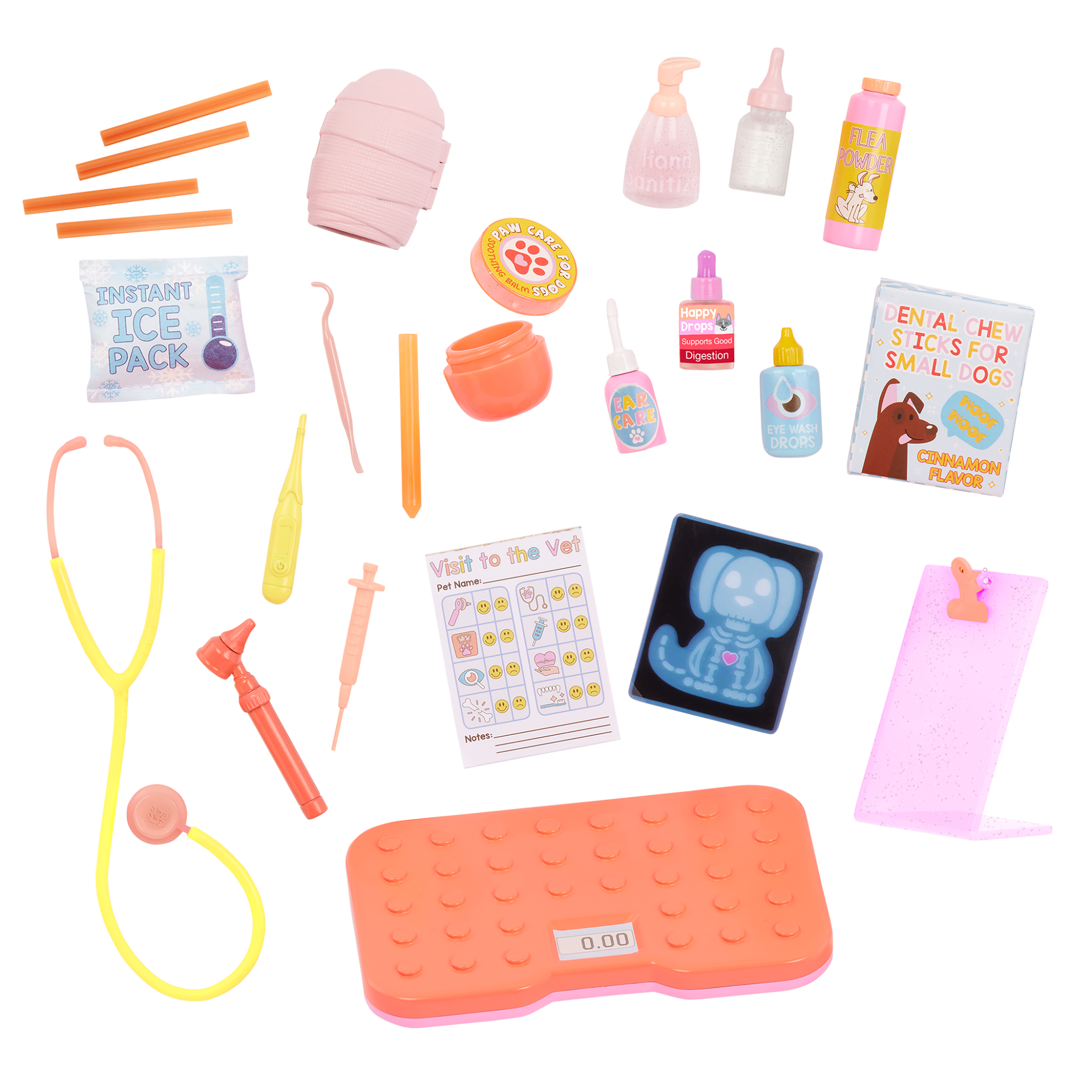 Glitter Girls Sniffles and Vet Table Playset