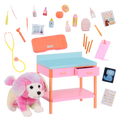 Glitter Girls Sniffles and Vet Table Playset