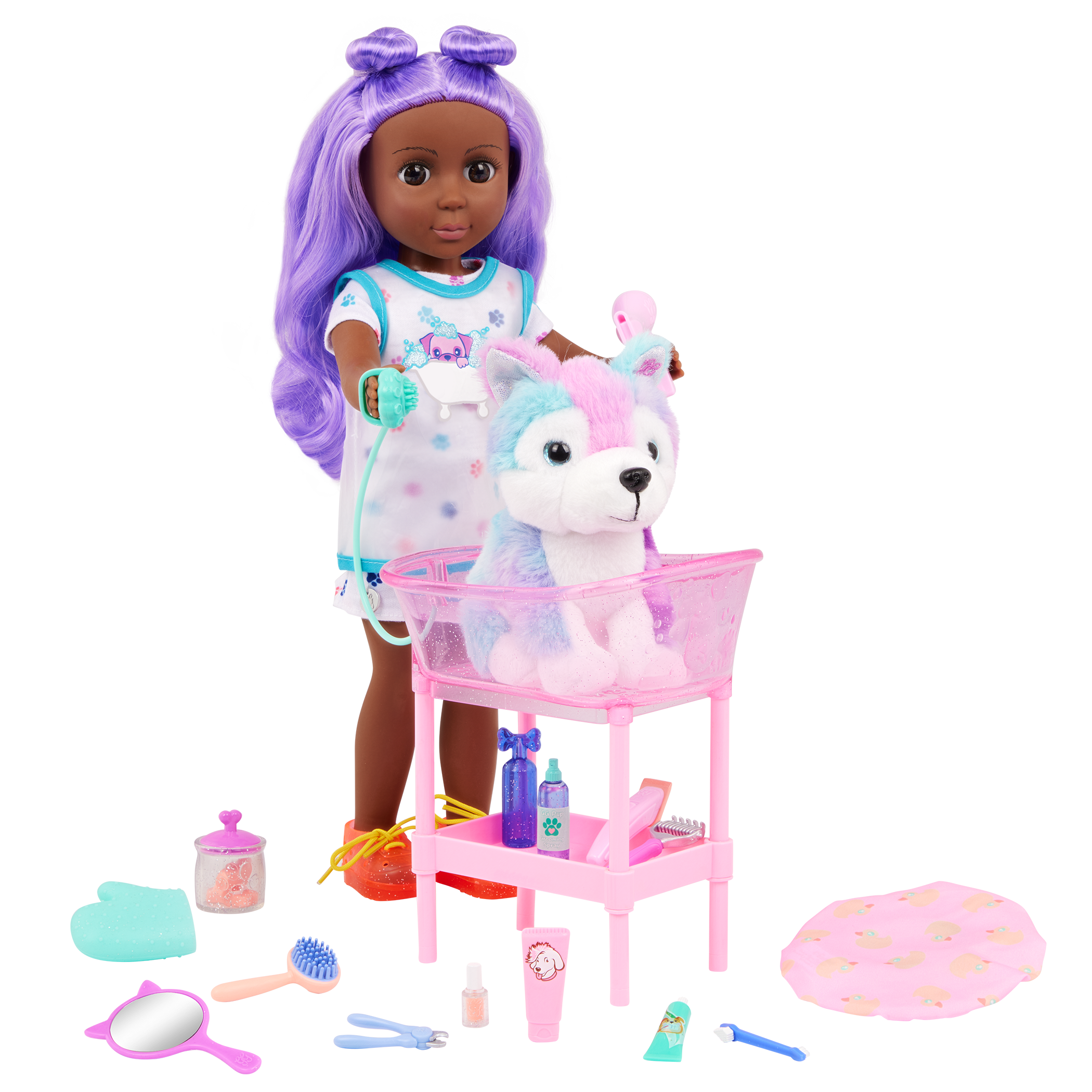 Glitter Girls Puddles and Grooming Set