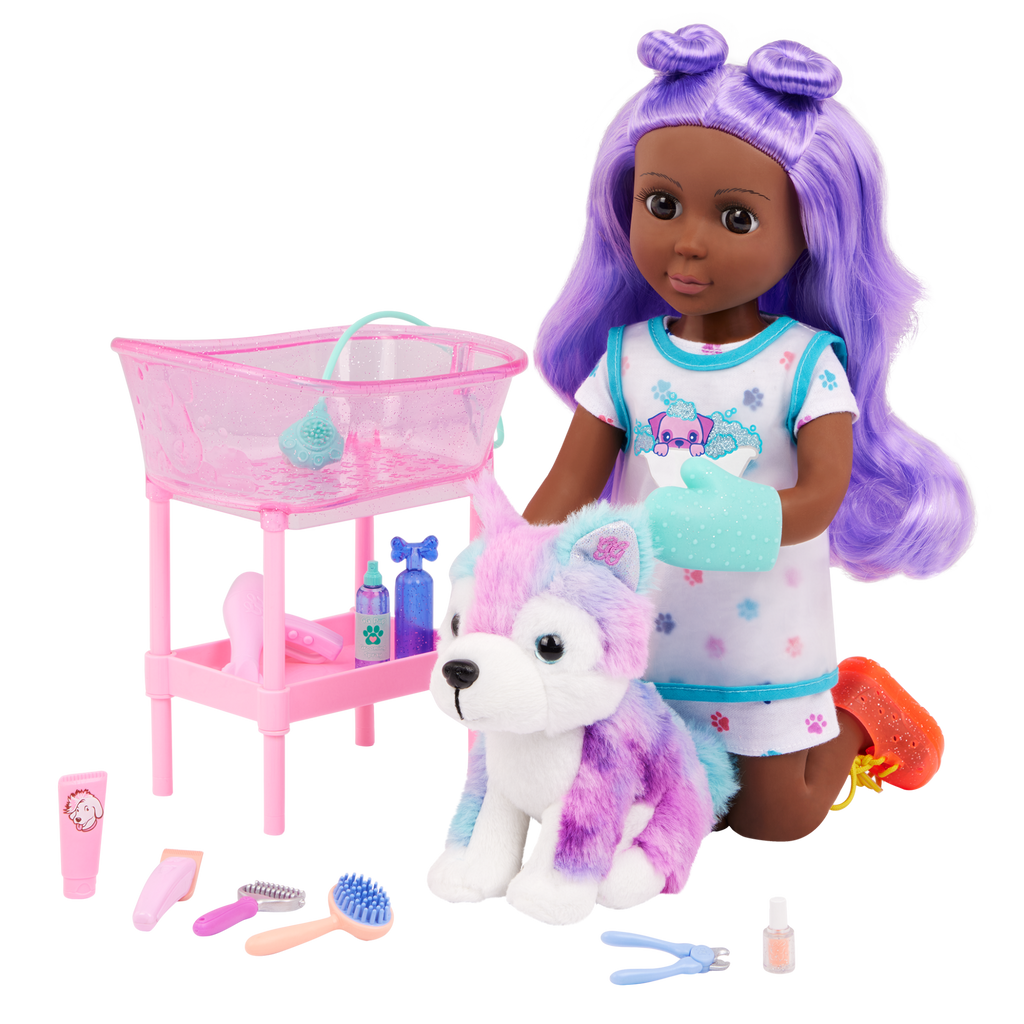 Glitter Girls Puddles and Grooming Set