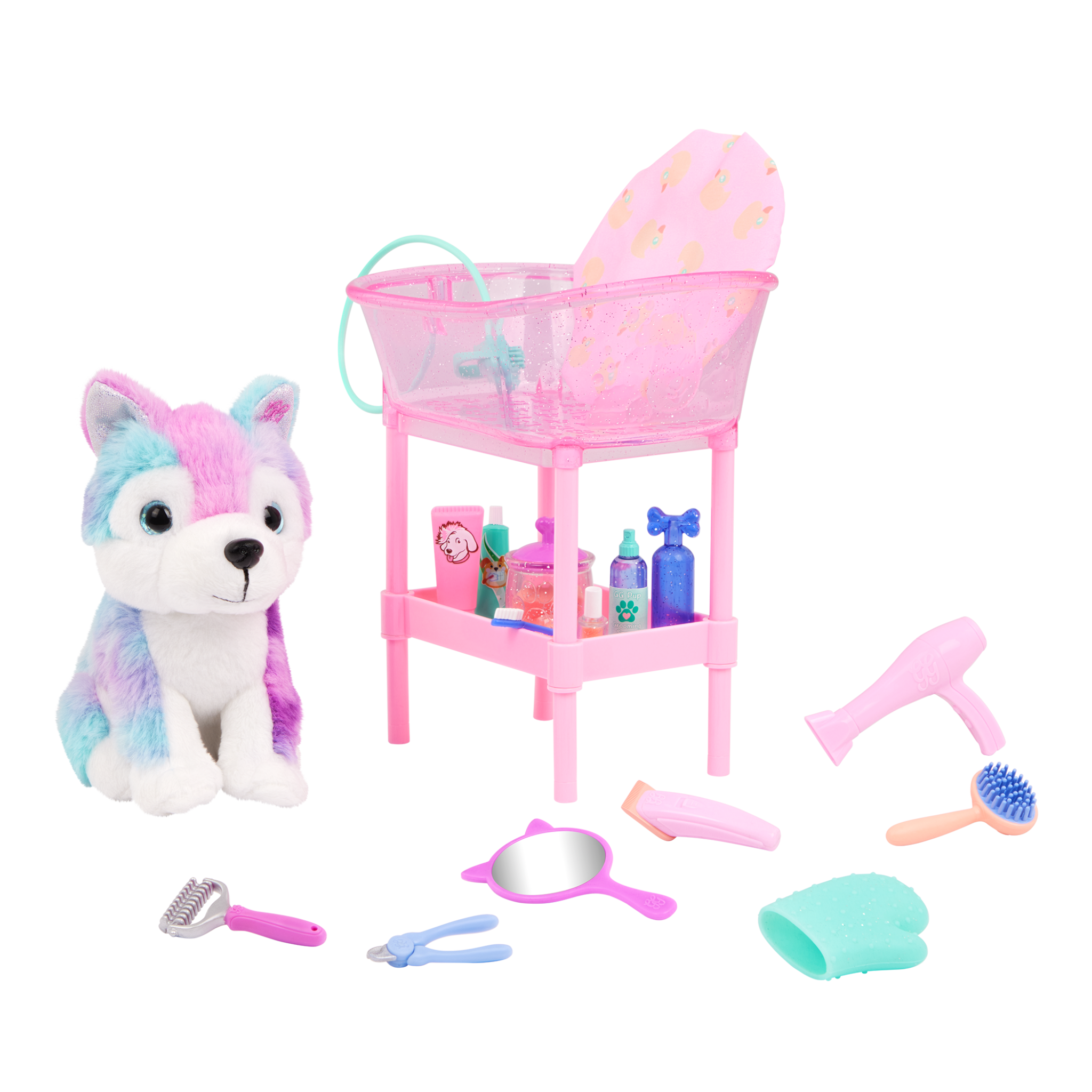 Glitter Girls Puddles and Grooming Set