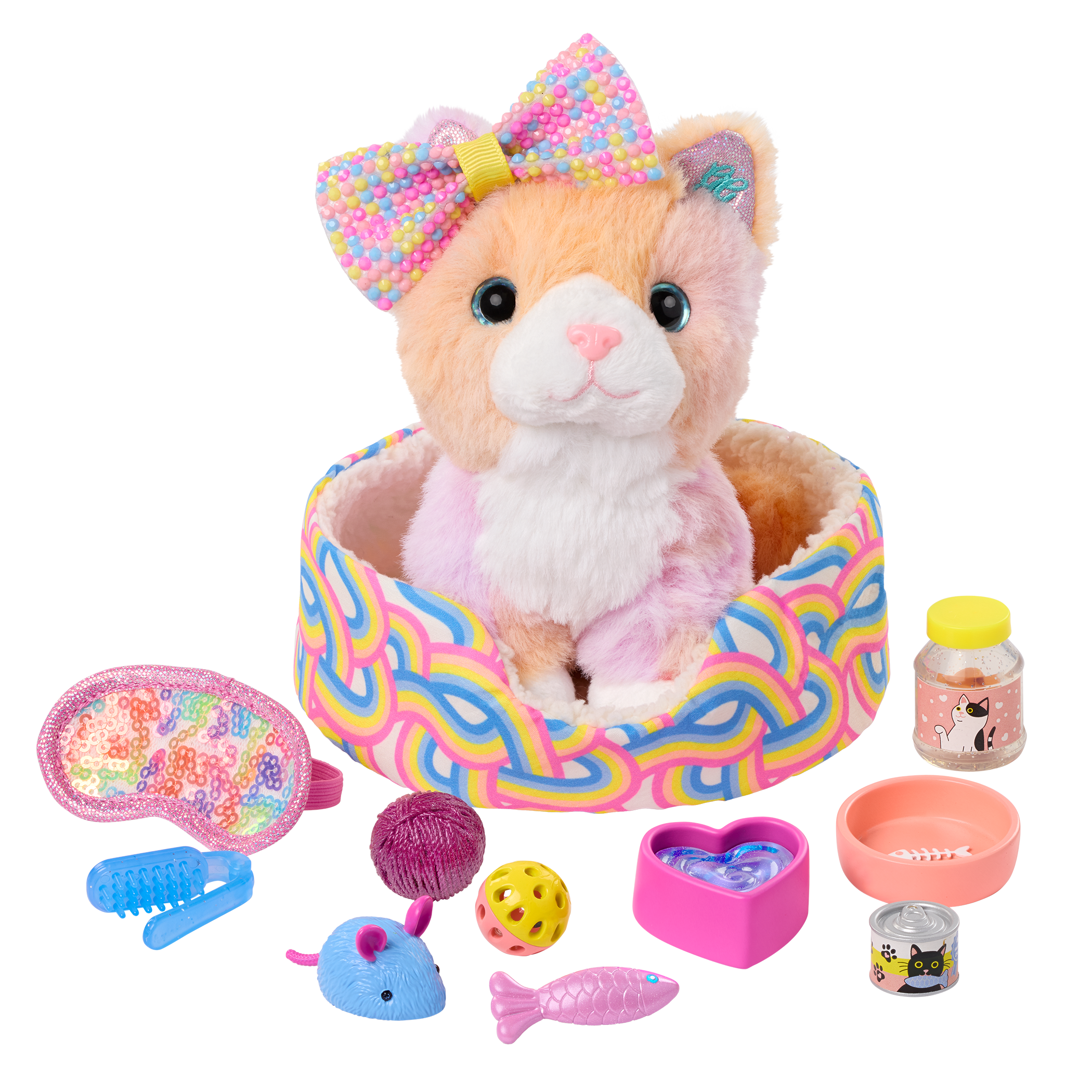 Mittens & GG Cat Playset