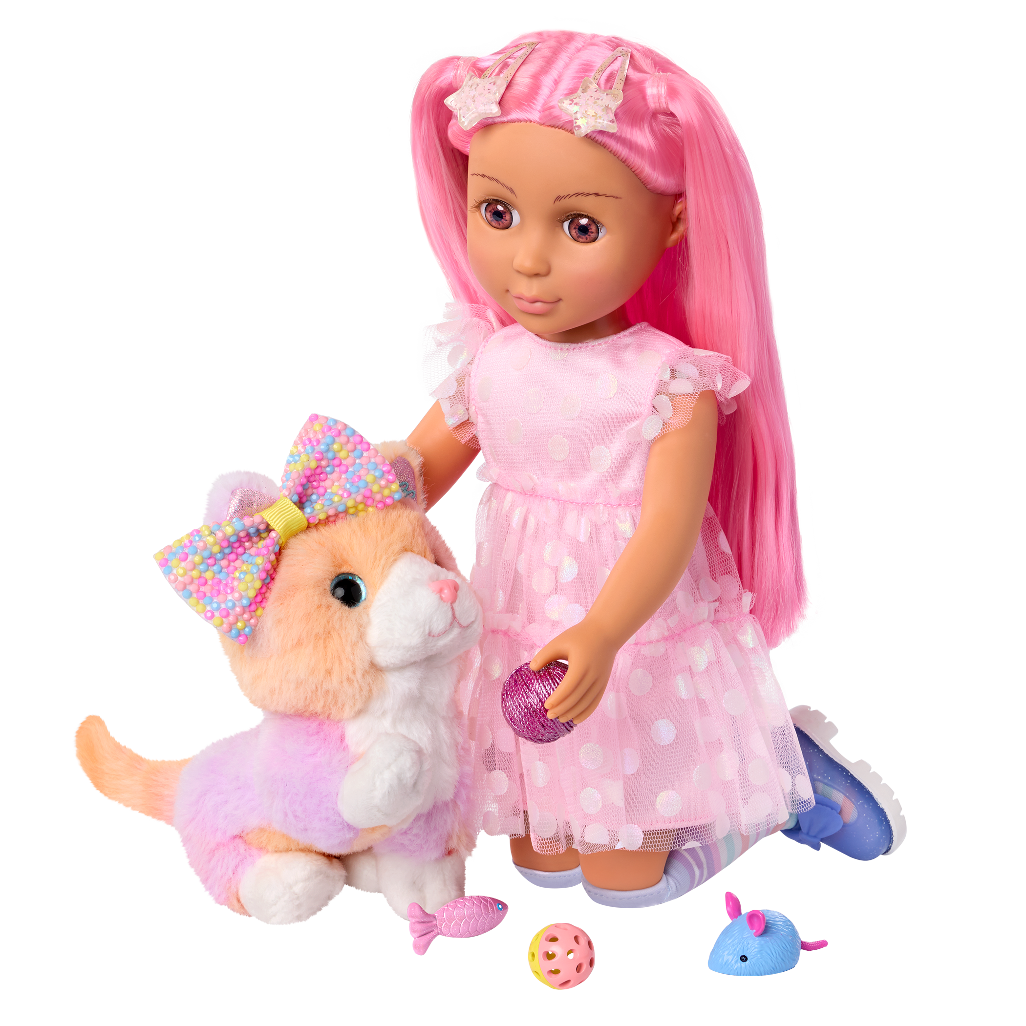 Mittens & GG Cat Playset