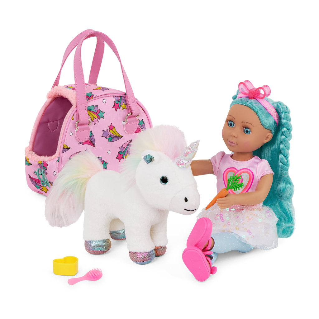 Stardust Sparkles Unicorn & Purse from Glitter Girls