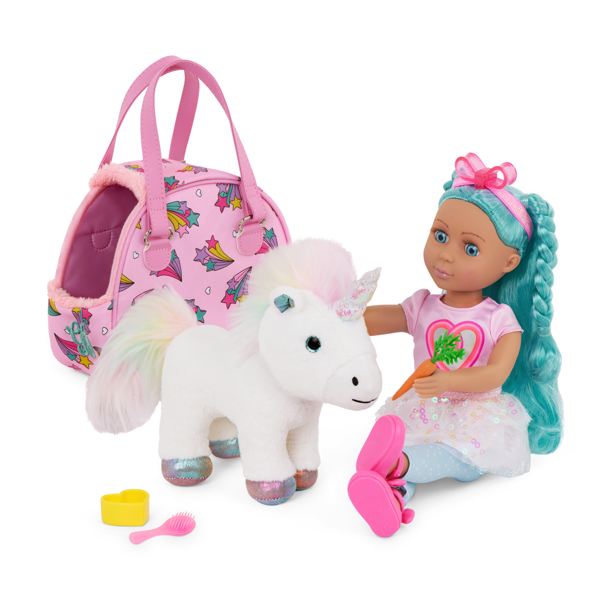 Stardust Sparkles Unicorn & Purse from Glitter Girls