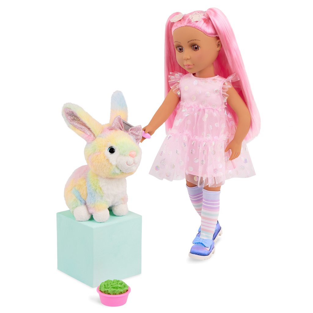 Lulu & GG Bunny Carrier Playset - Glitter Girls