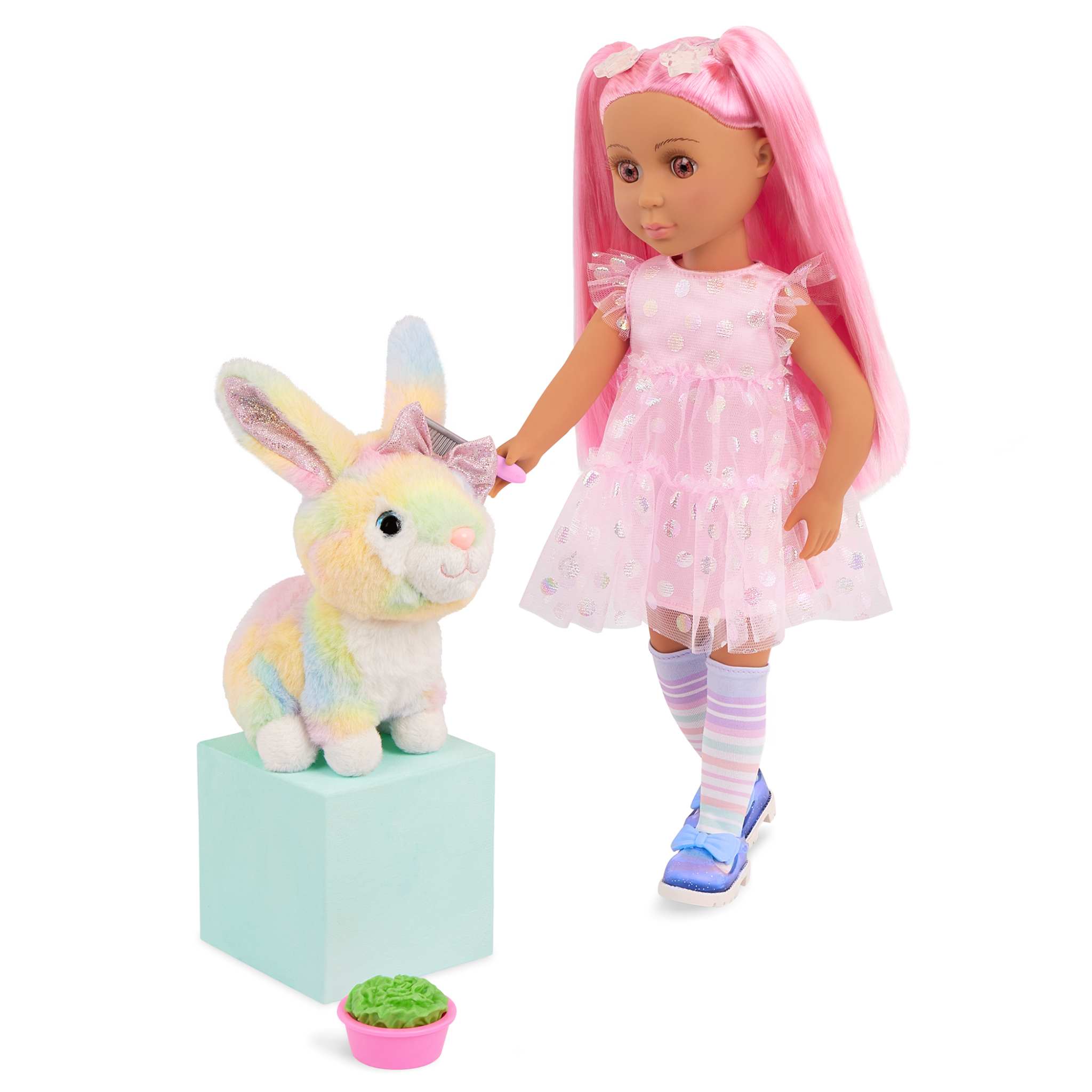 Lulu & GG Bunny Carrier Playset - Glitter Girls