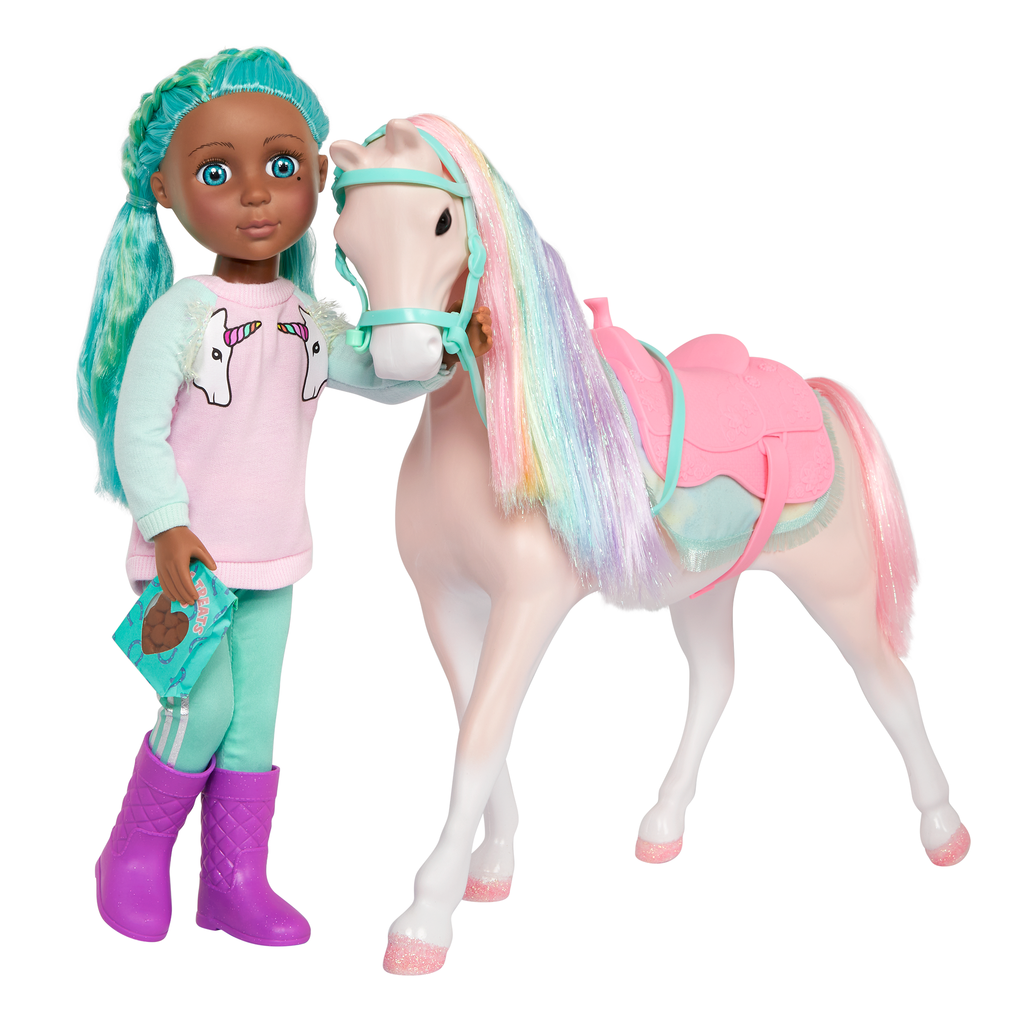 Glitter Girls Twinkle horse with rainbow mane