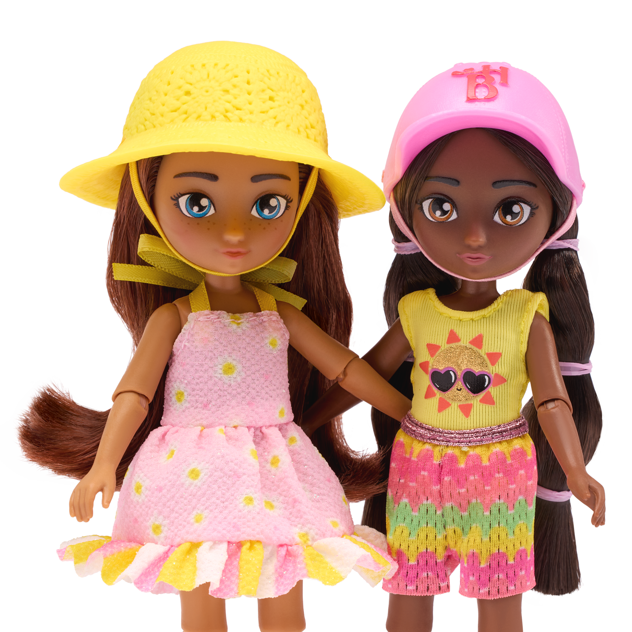 Jasmine & Makayla | 5.5-inch Ball-Jointed Dolls | Hey Bestie