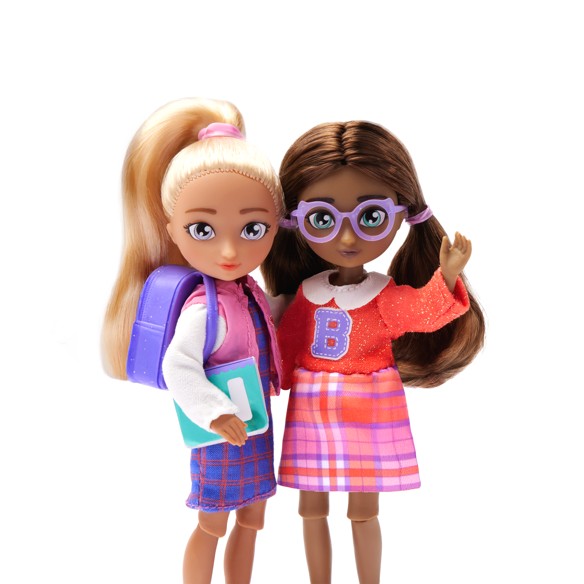 Bella & Nicole | 5.5-inch Ball-Jointed Dolls | Hey Bestie