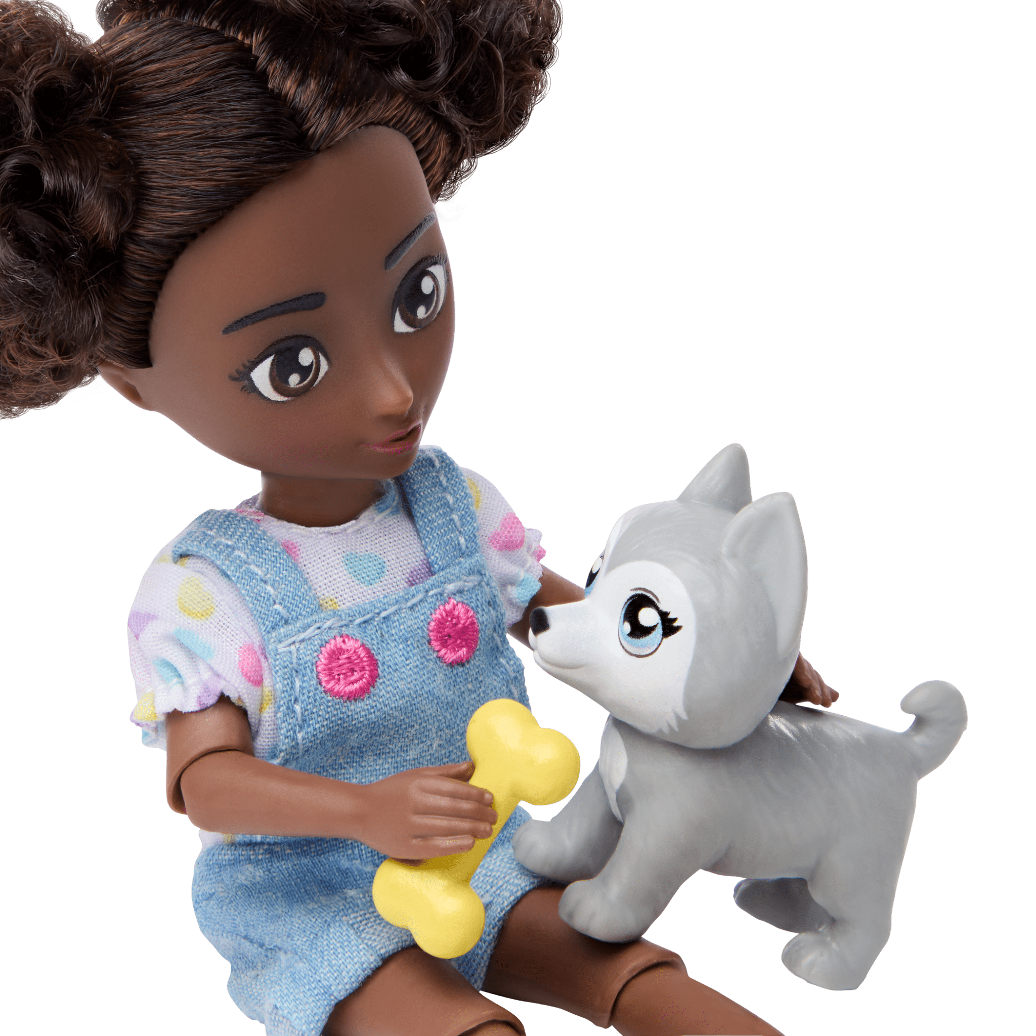 Isa & Evie | 5.5-inch Doll Set with Pets | Hey Bestie – MaisonBattat