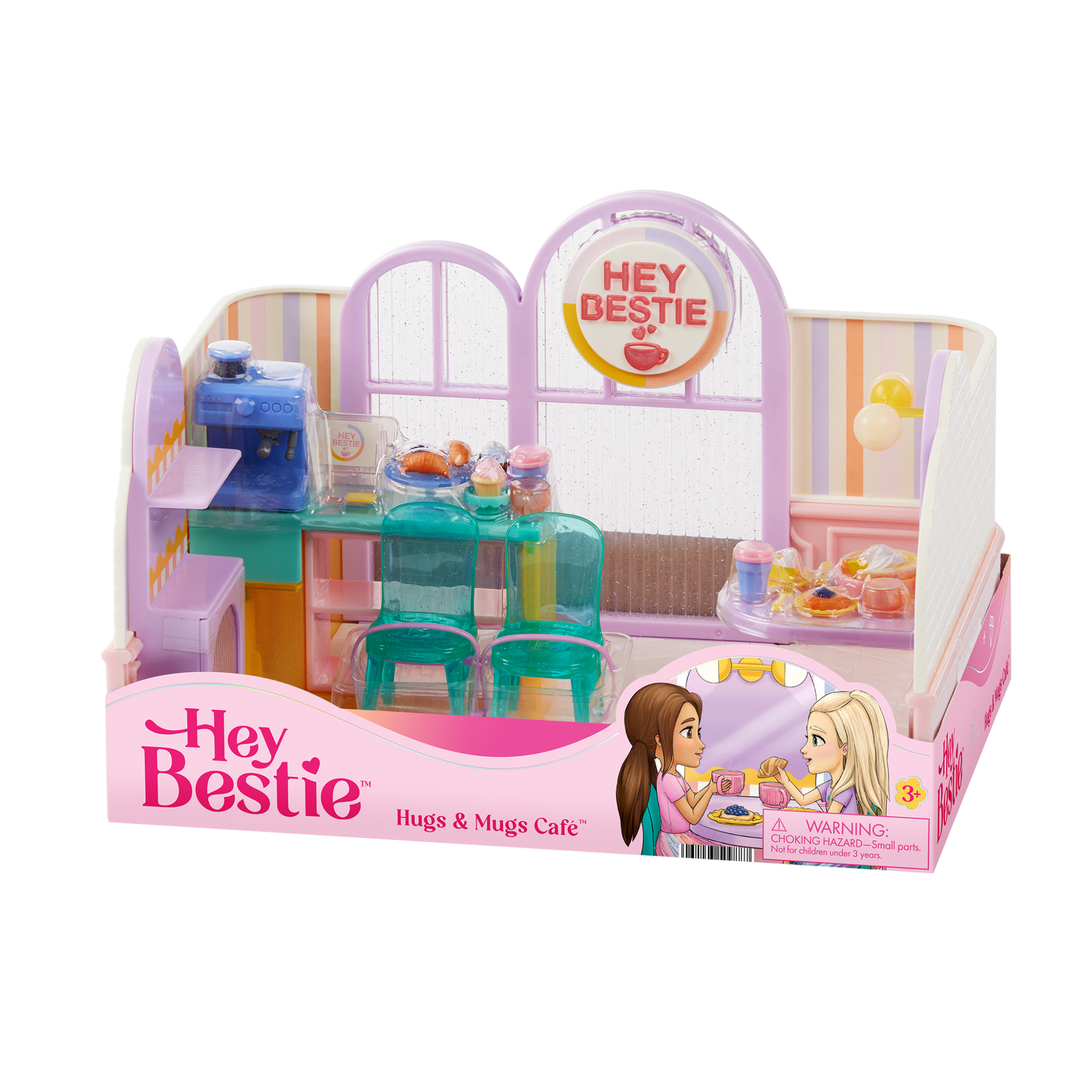 Hugs & Mugs Cafe - Hey Bestie