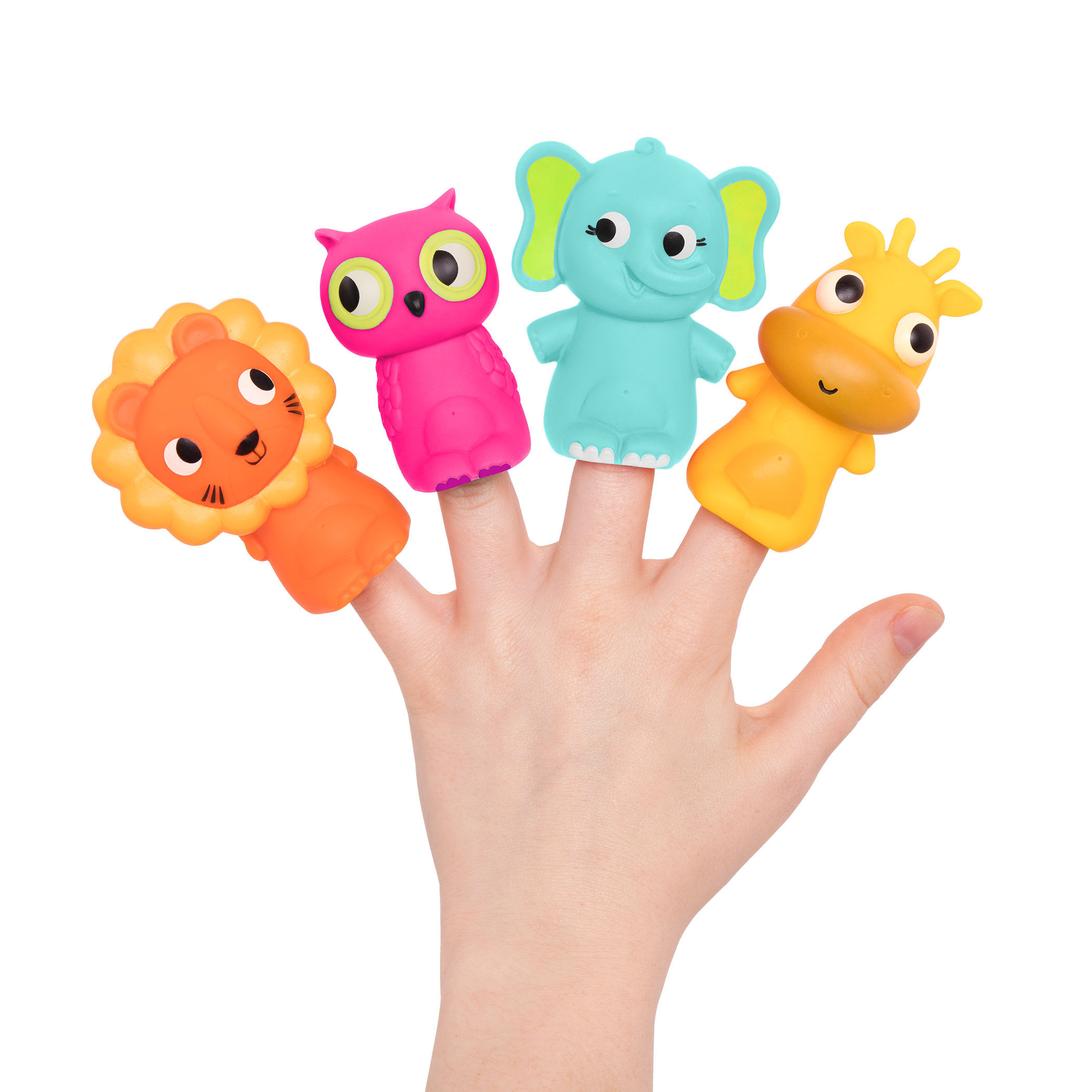 Animal finger puppets.