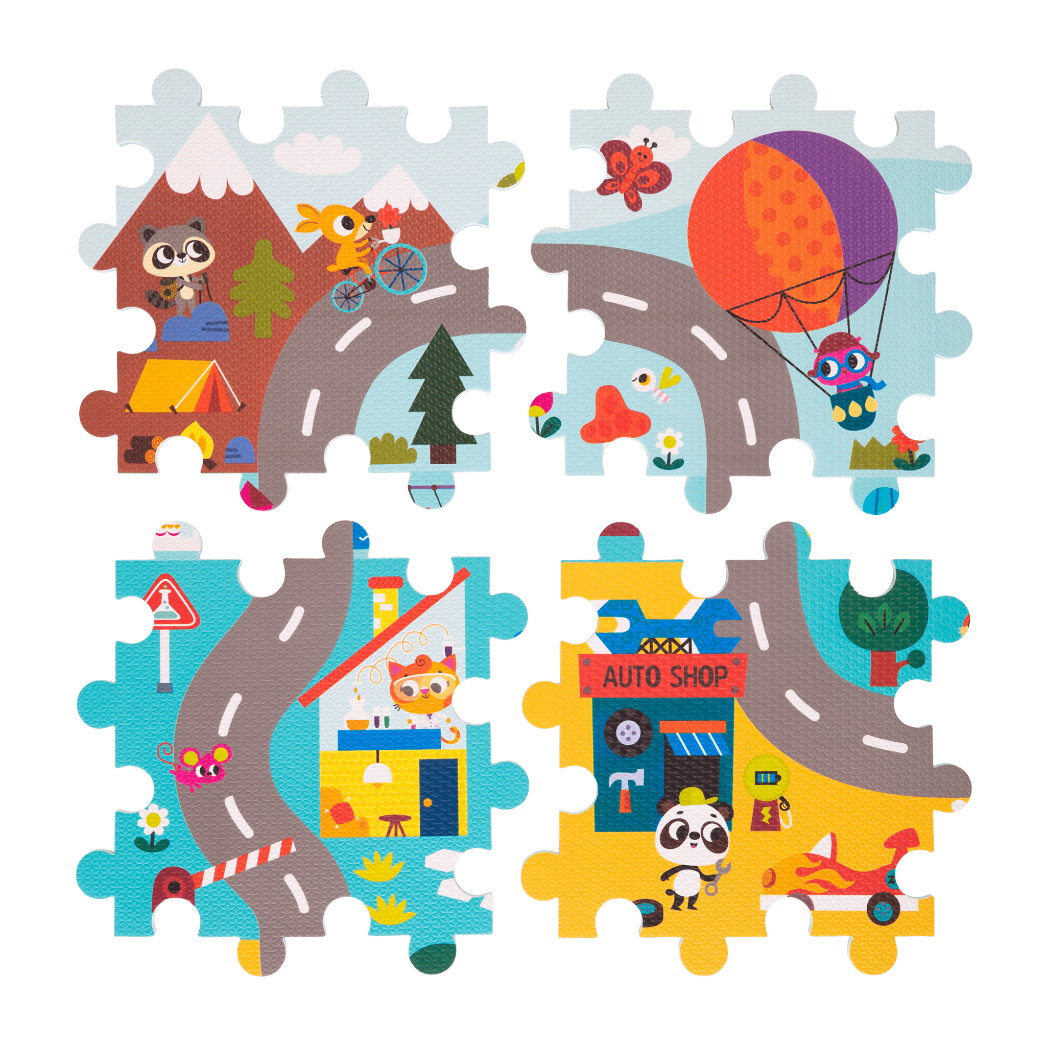 Whimsy Land | Foam Floor Puzzle | Land of B. – MaisonBattat