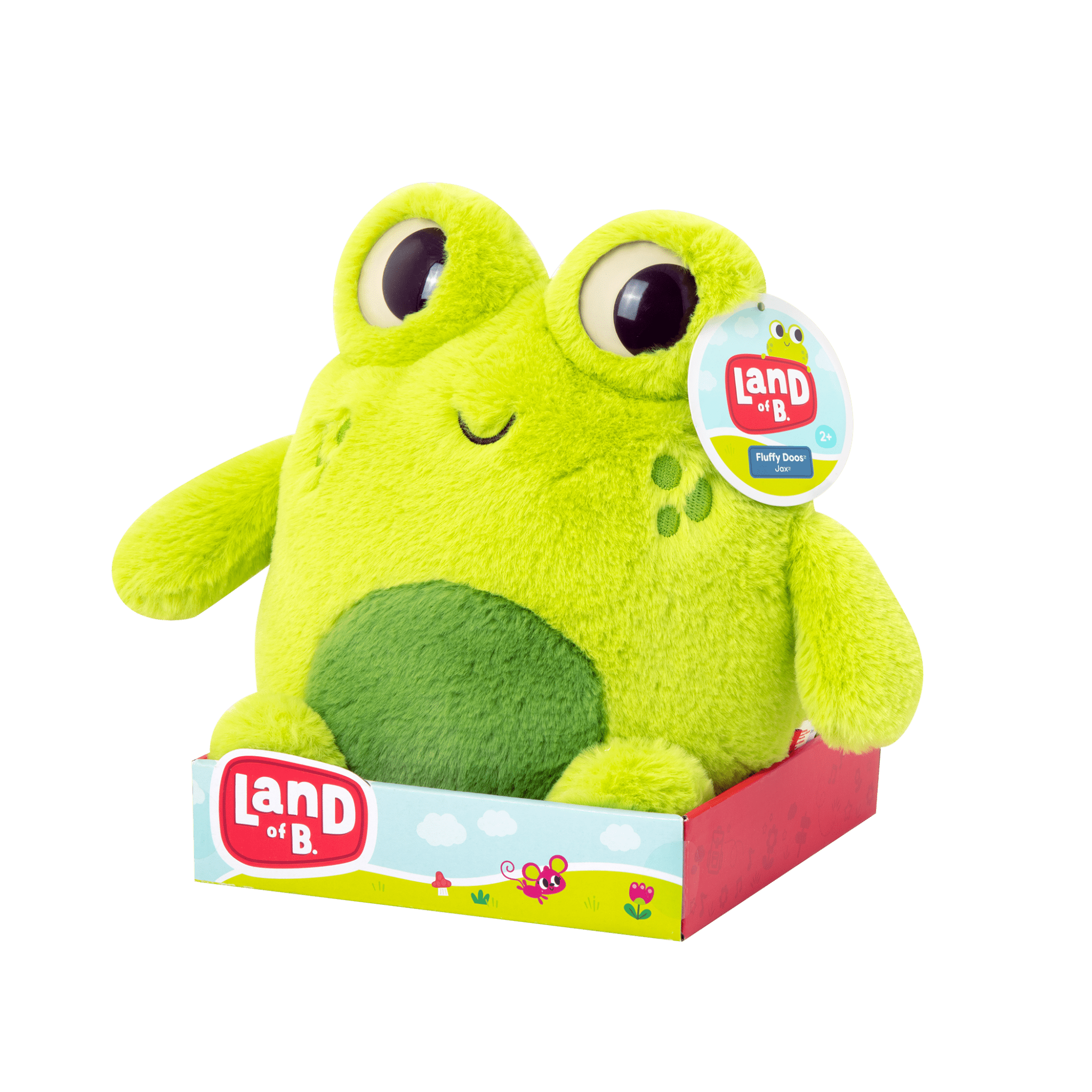 Fluffy Doos - Jax | Plush Frog | Land of B. – MaisonBattat