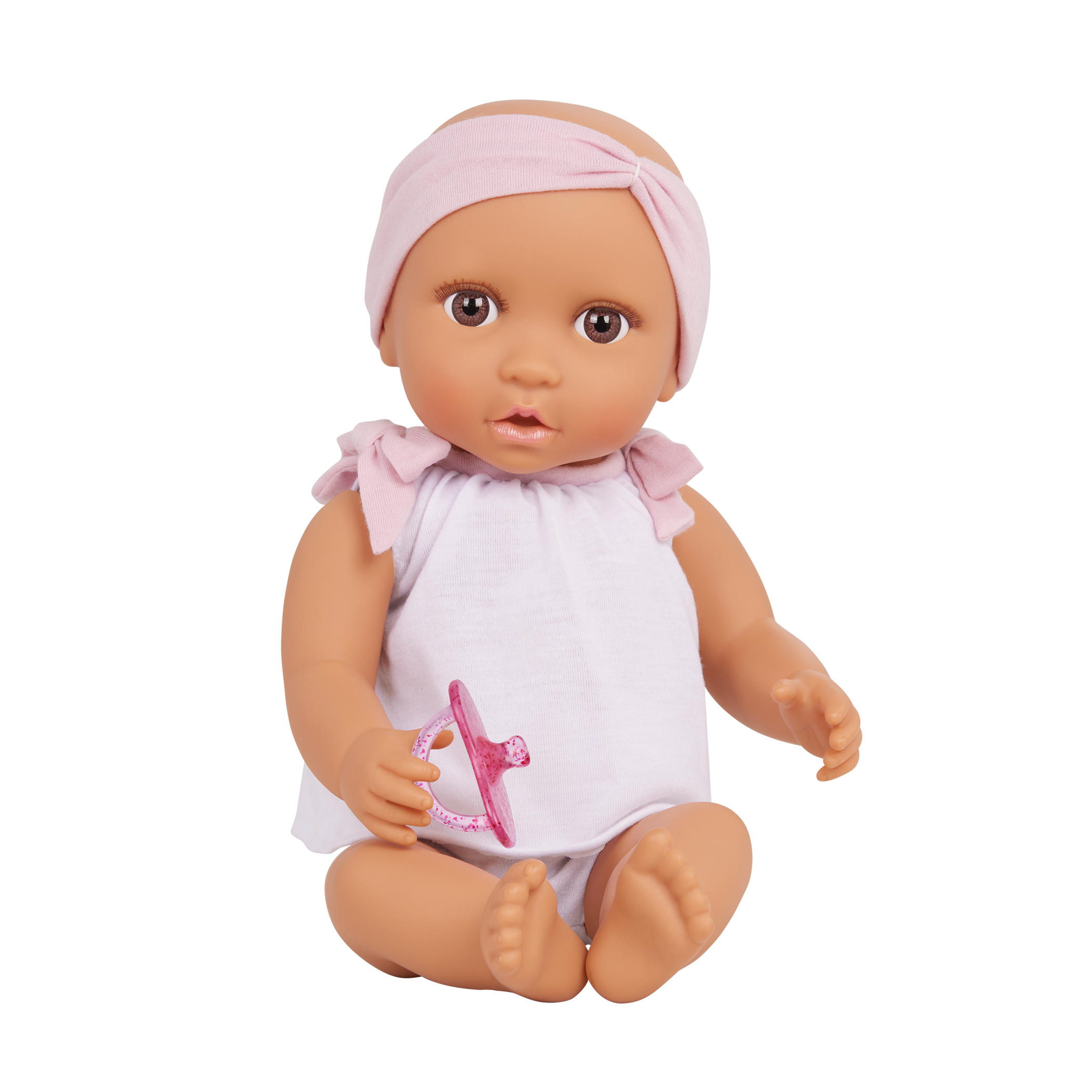 LullaBaby Doll with Pacifier Accessory