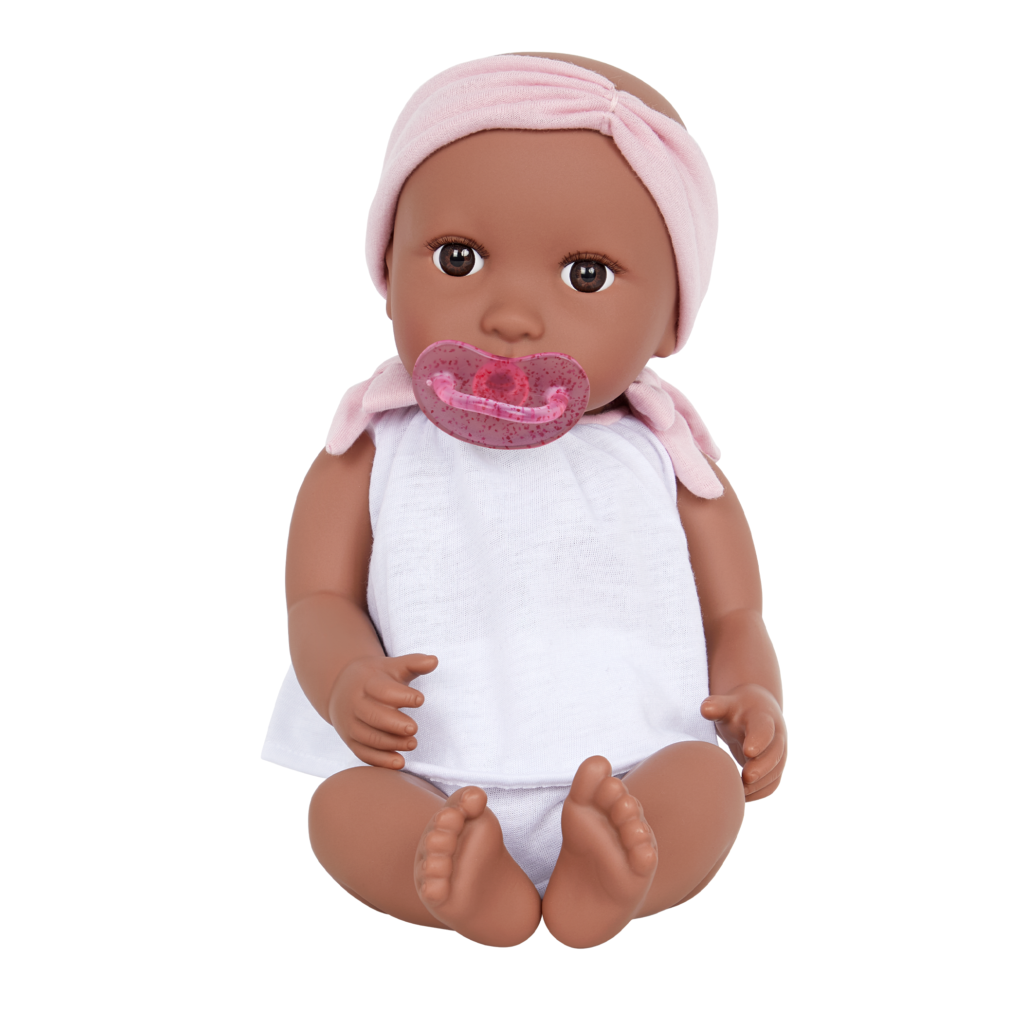 LullaBaby Doll with Pacifier Accessory