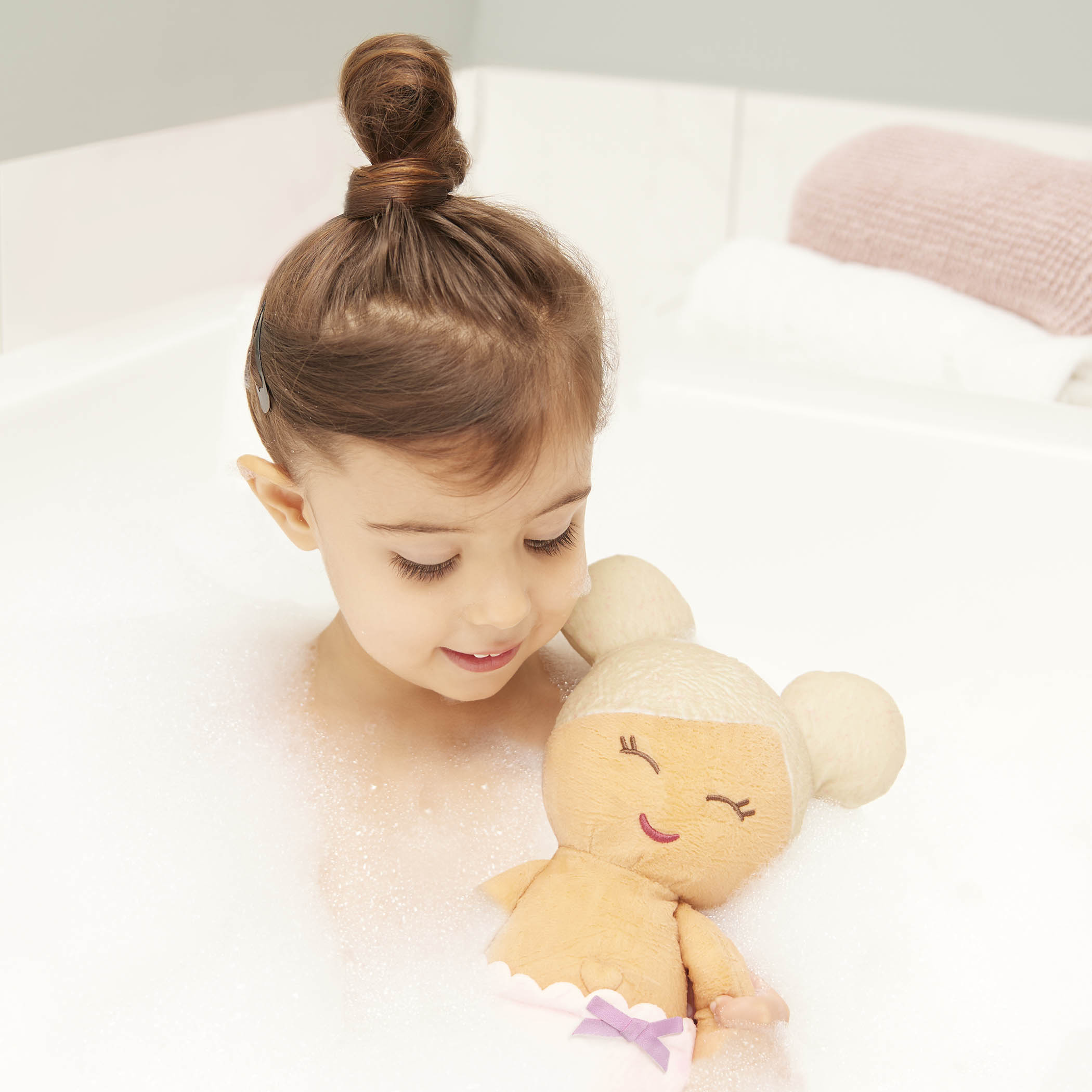 LullaBaby Plush Bath Doll & Accessories