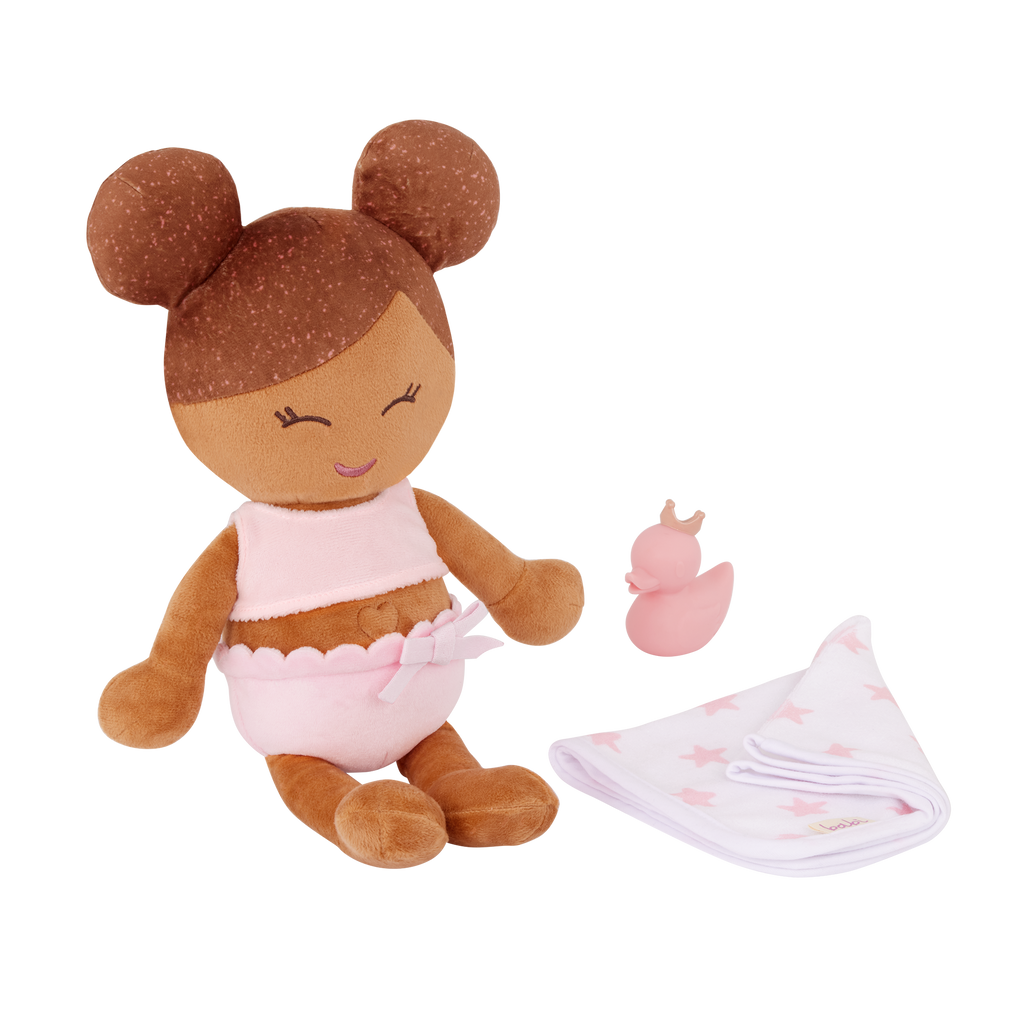 LullaBaby Plush Bath Doll & Accessories