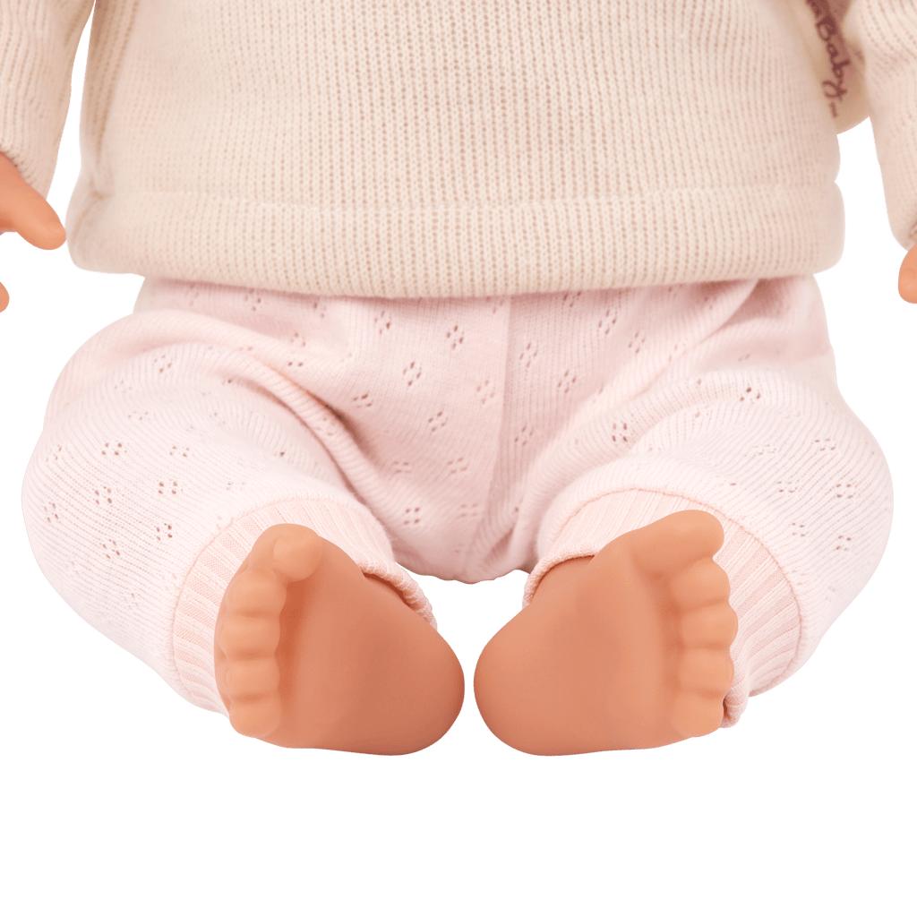 LullaBaby Doll & Pink Pacifier