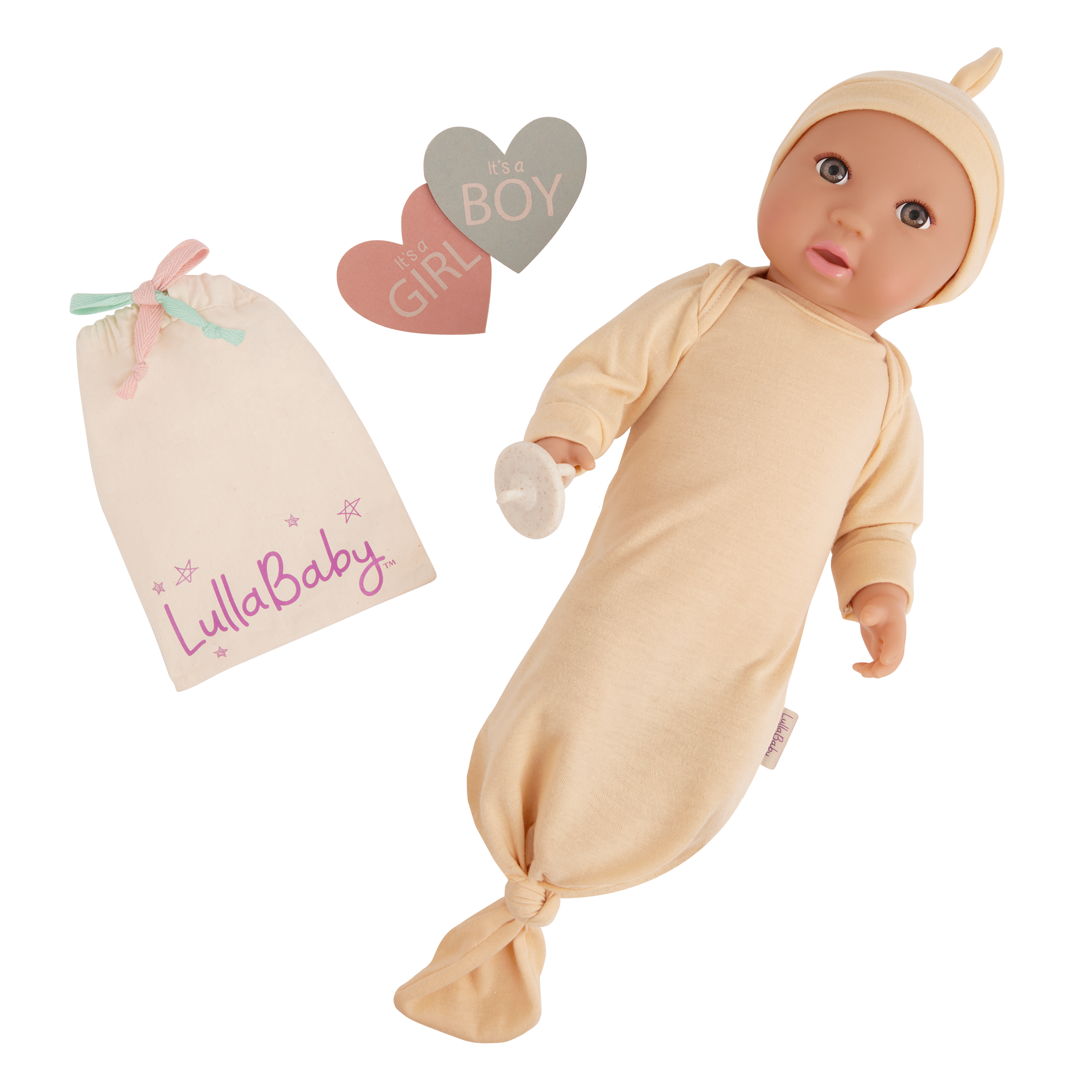 LullaBaby Gender Reveal Doll
