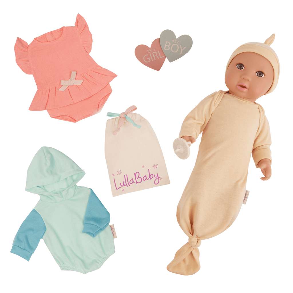 LullaBaby Gender Reveal Doll