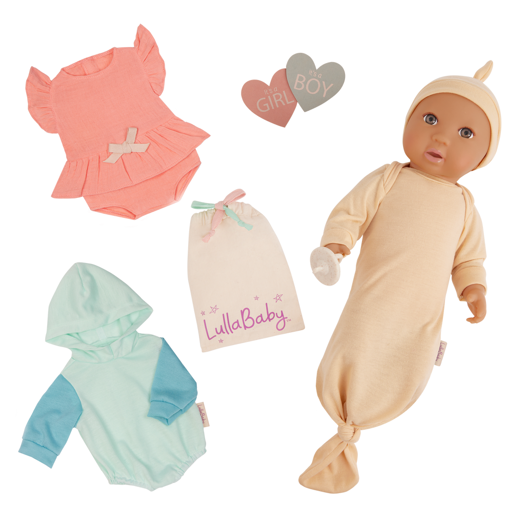 LullaBaby Gender Reveal Doll