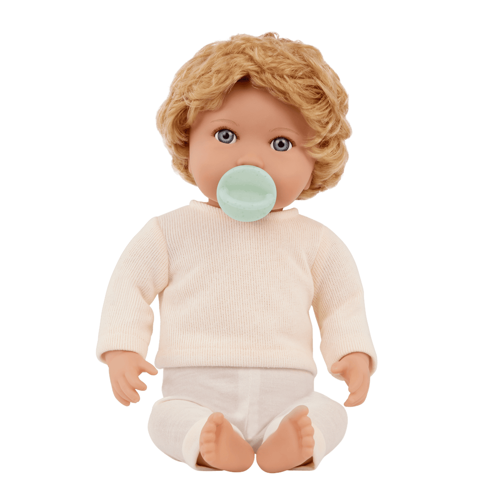 Baby Doll with Short Blonde Hair - LullaBaby