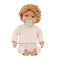 Baby Doll with Short Blonde Hair - LullaBaby