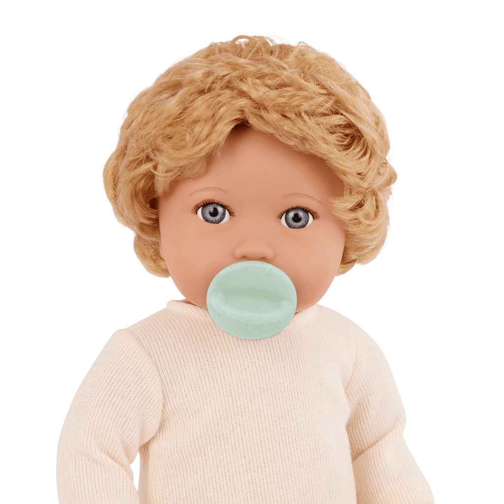 Baby Doll with Short Blonde Hair - LullaBaby