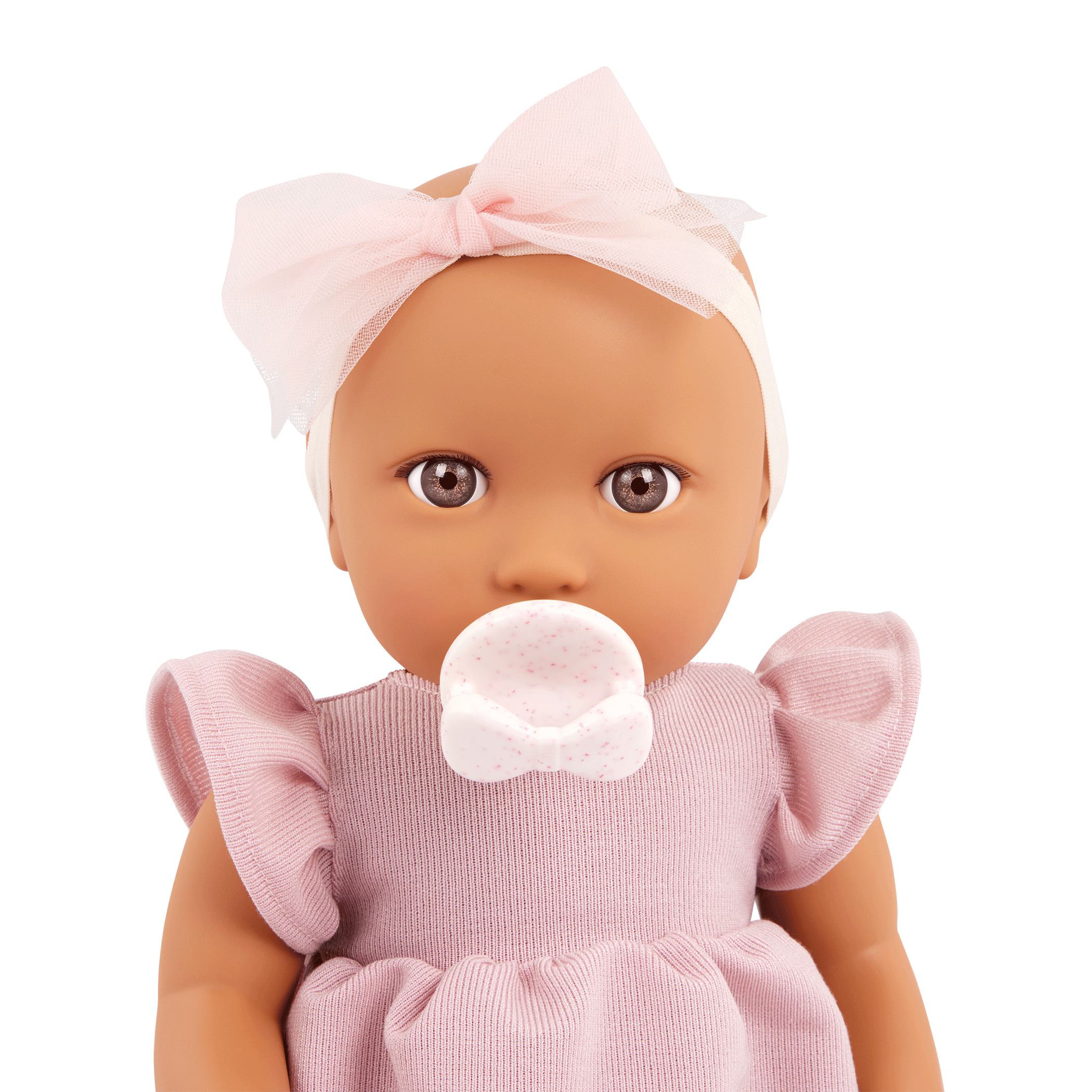 LullaBaby Doll in Pink Dress