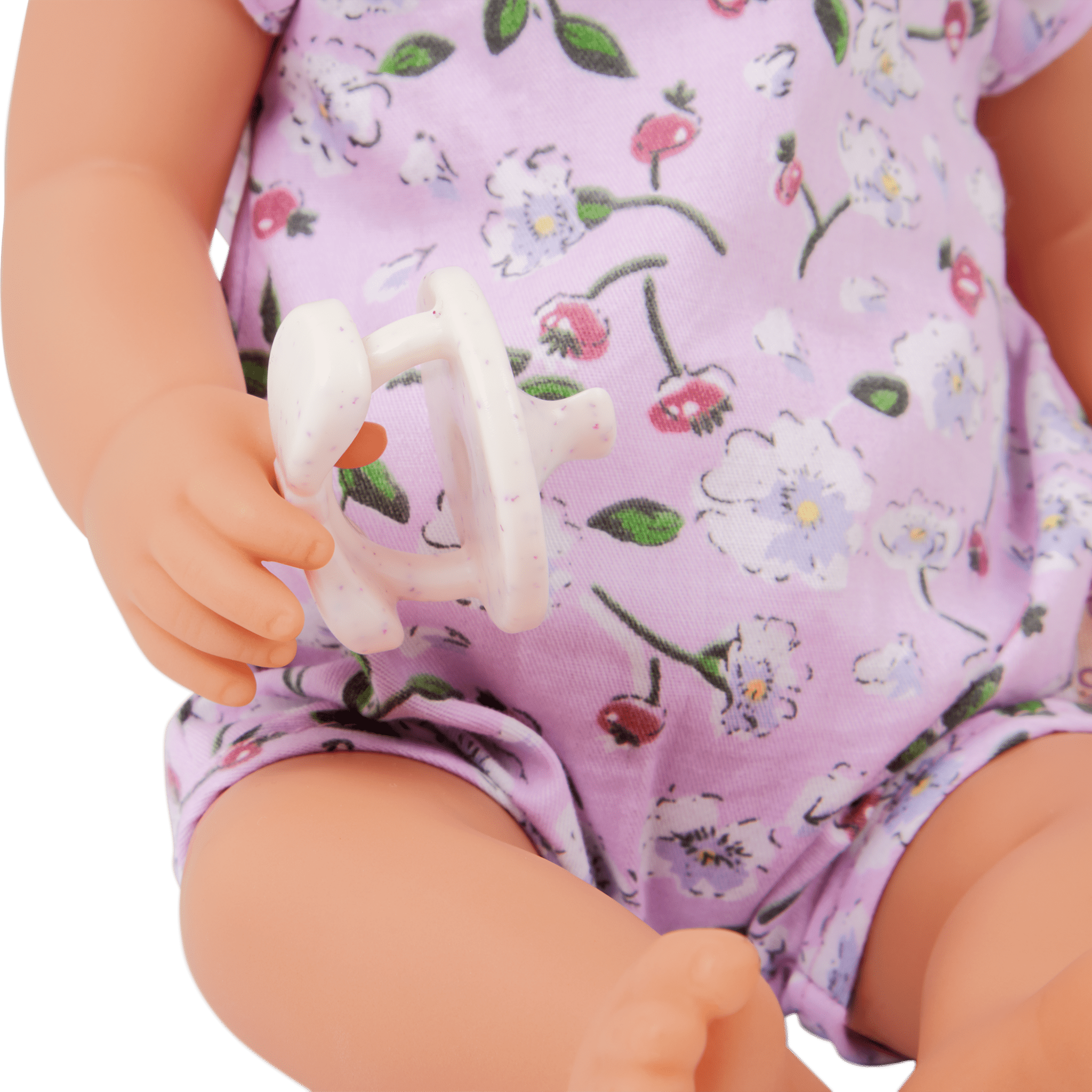 LullaBaby Doll in Floral Outfit