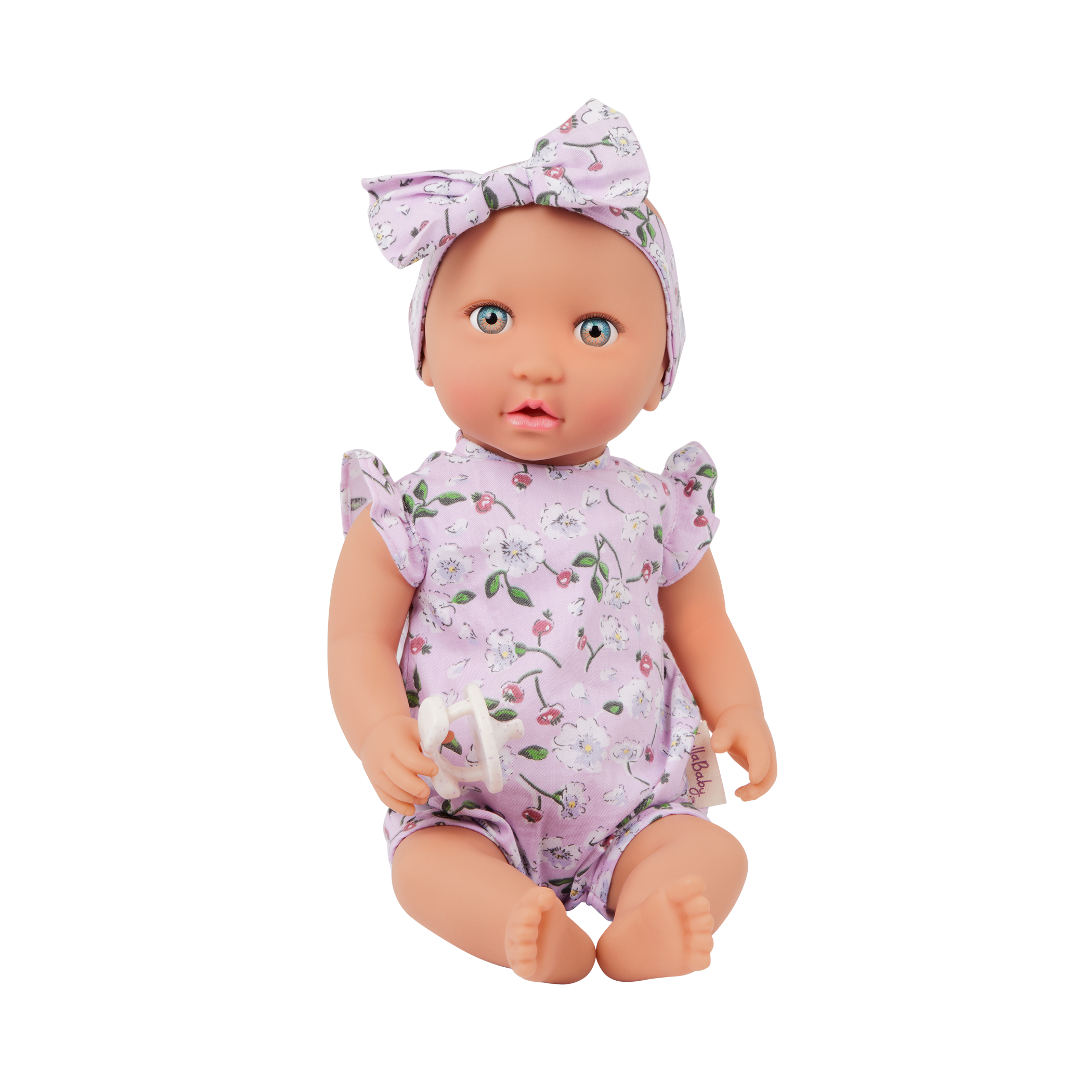 LullaBaby Doll in Floral Outfit