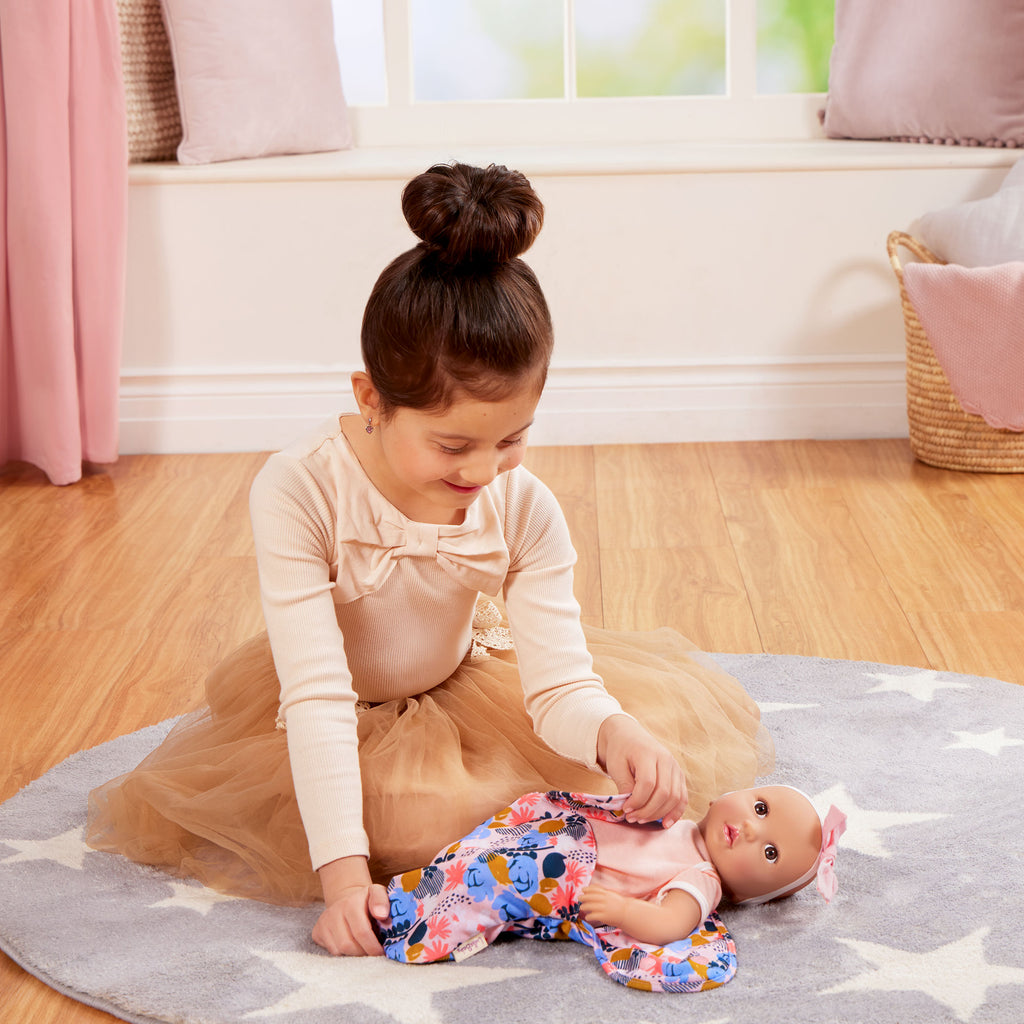 LullaBaby Doll & Swaddle