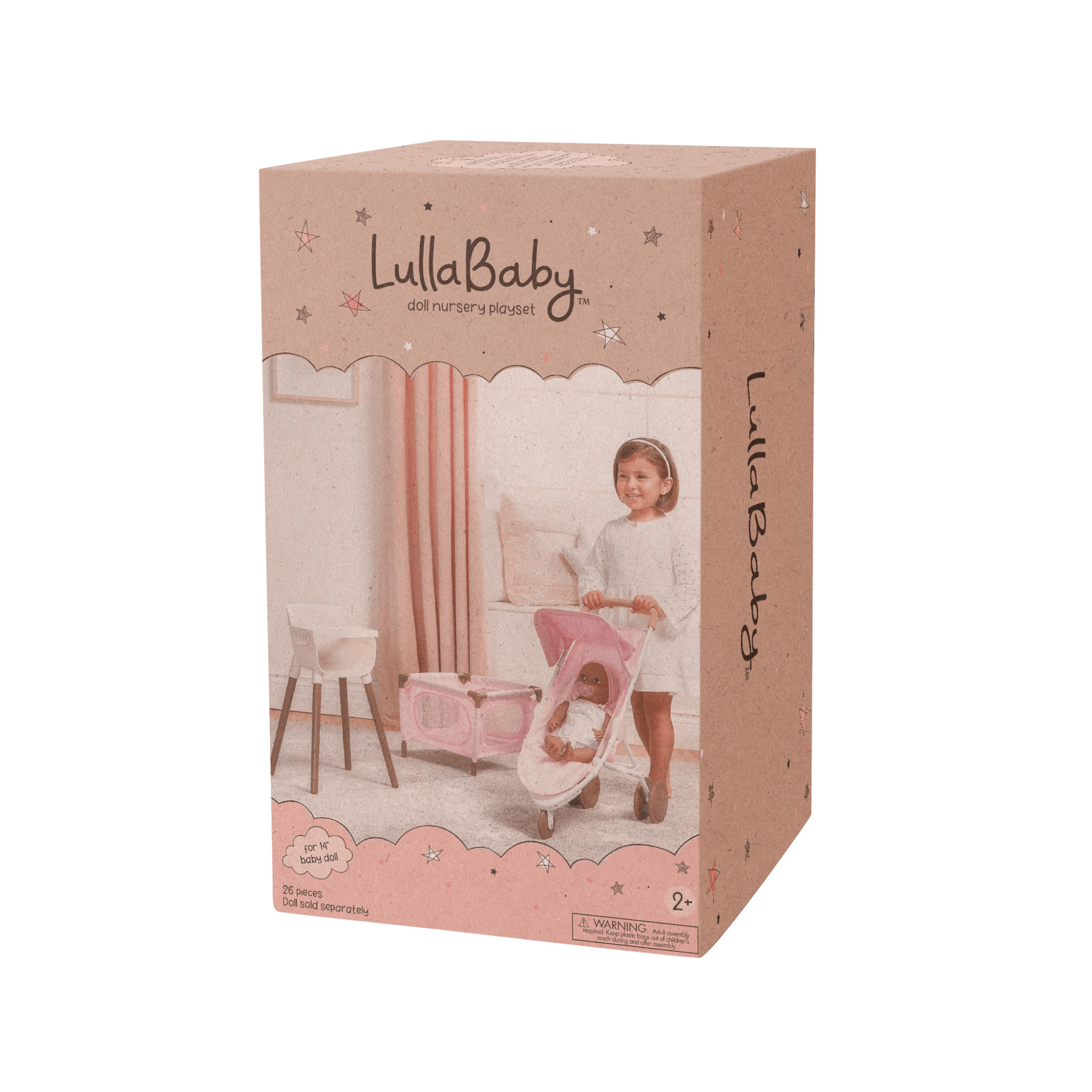 LullaBaby Doll Nursery Playset