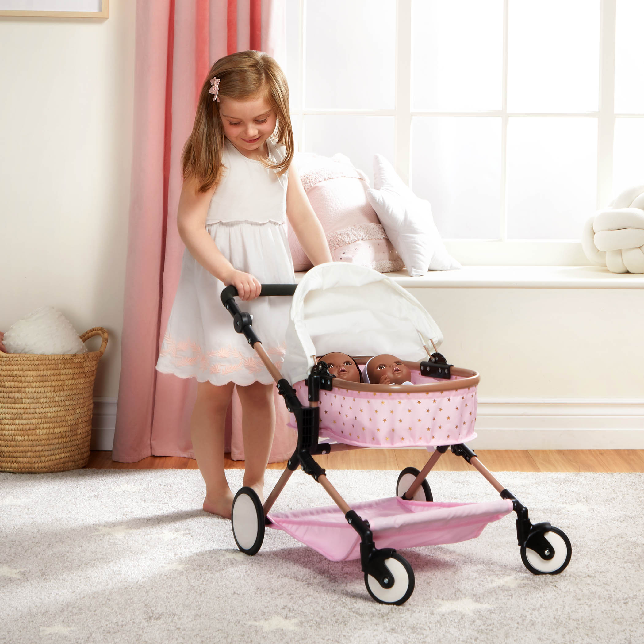 LullaBaby Doll Double Stroller