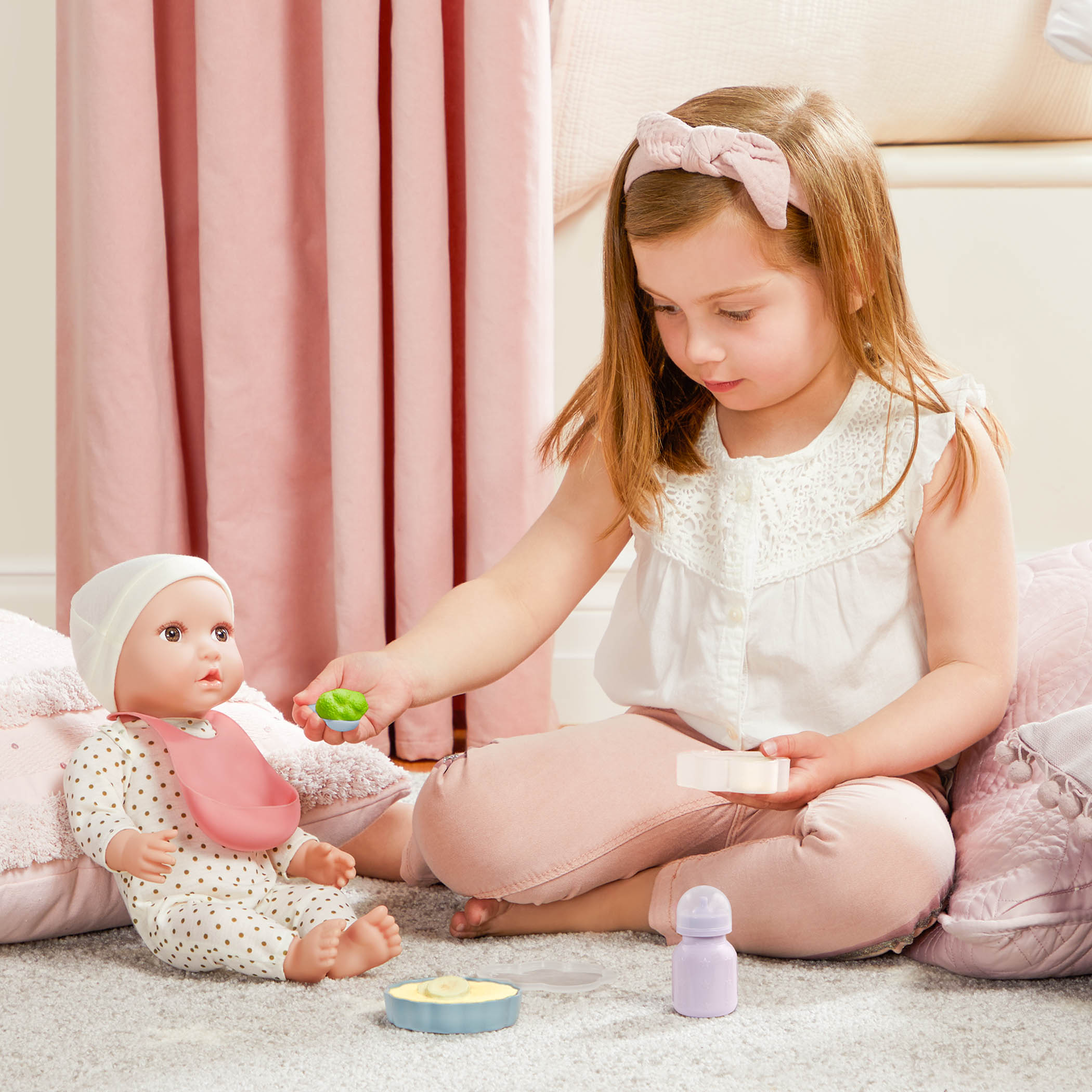 LullaBaby Doll Feeding Set