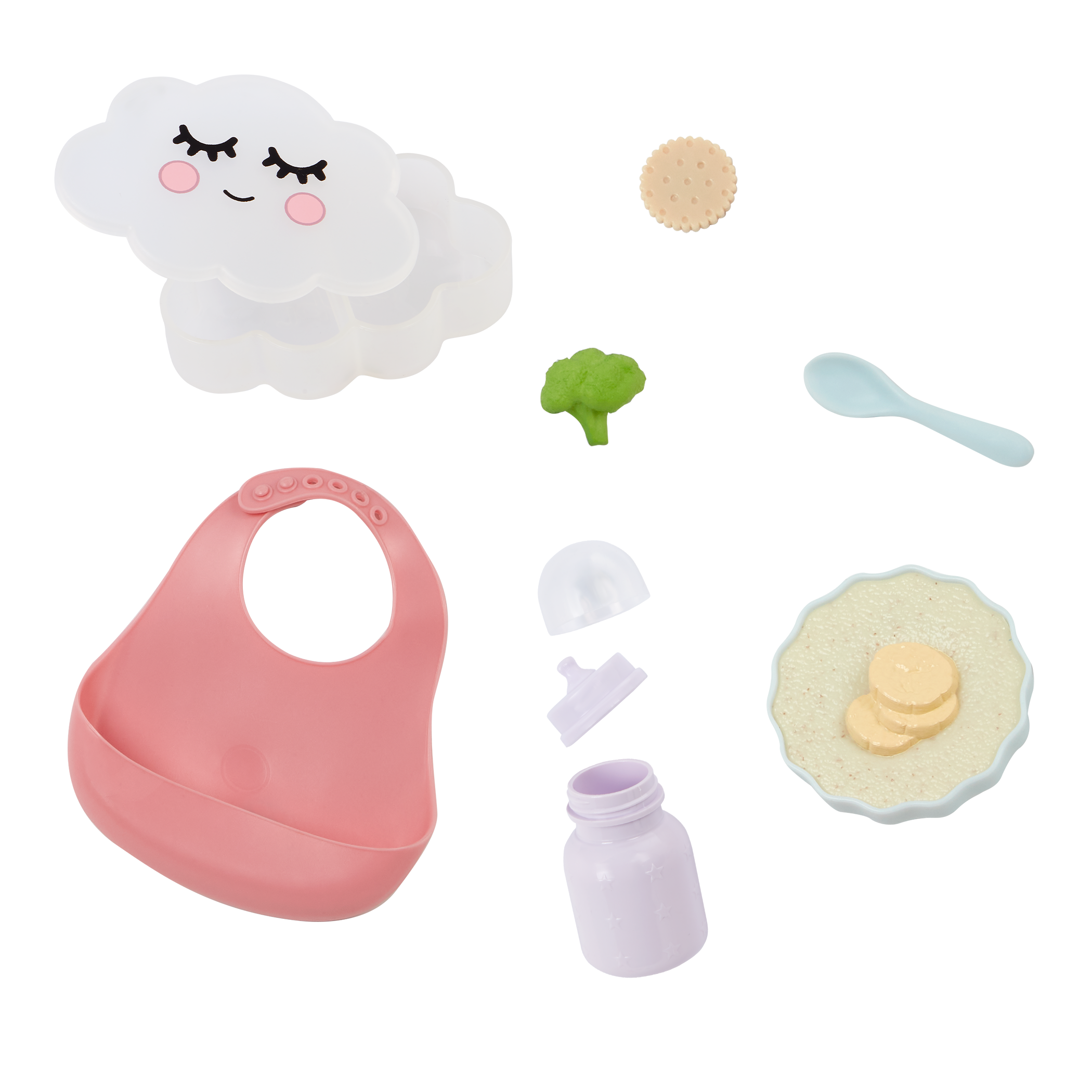 LullaBaby Doll Feeding Set