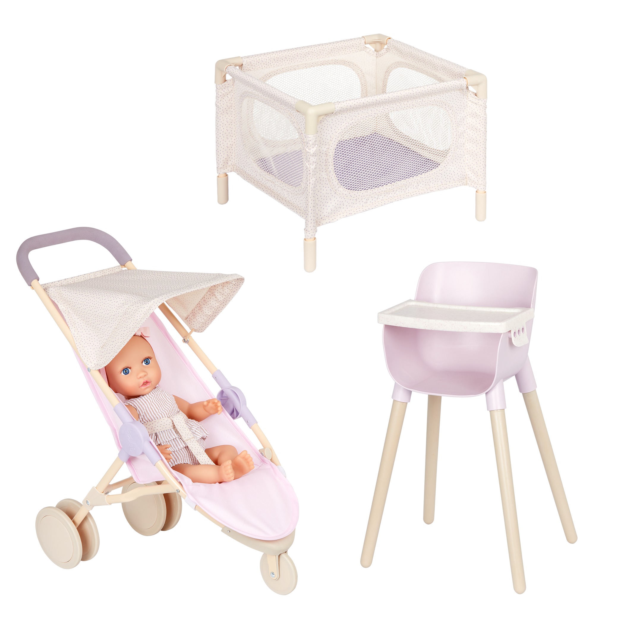 LullaBaby Doll Nursery Playset