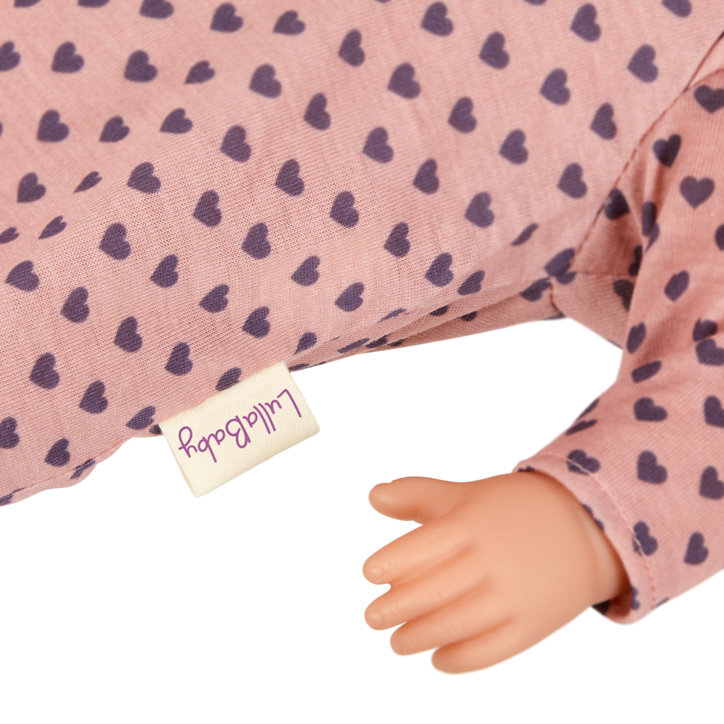 LullaBaby Doll & Bassinet Set