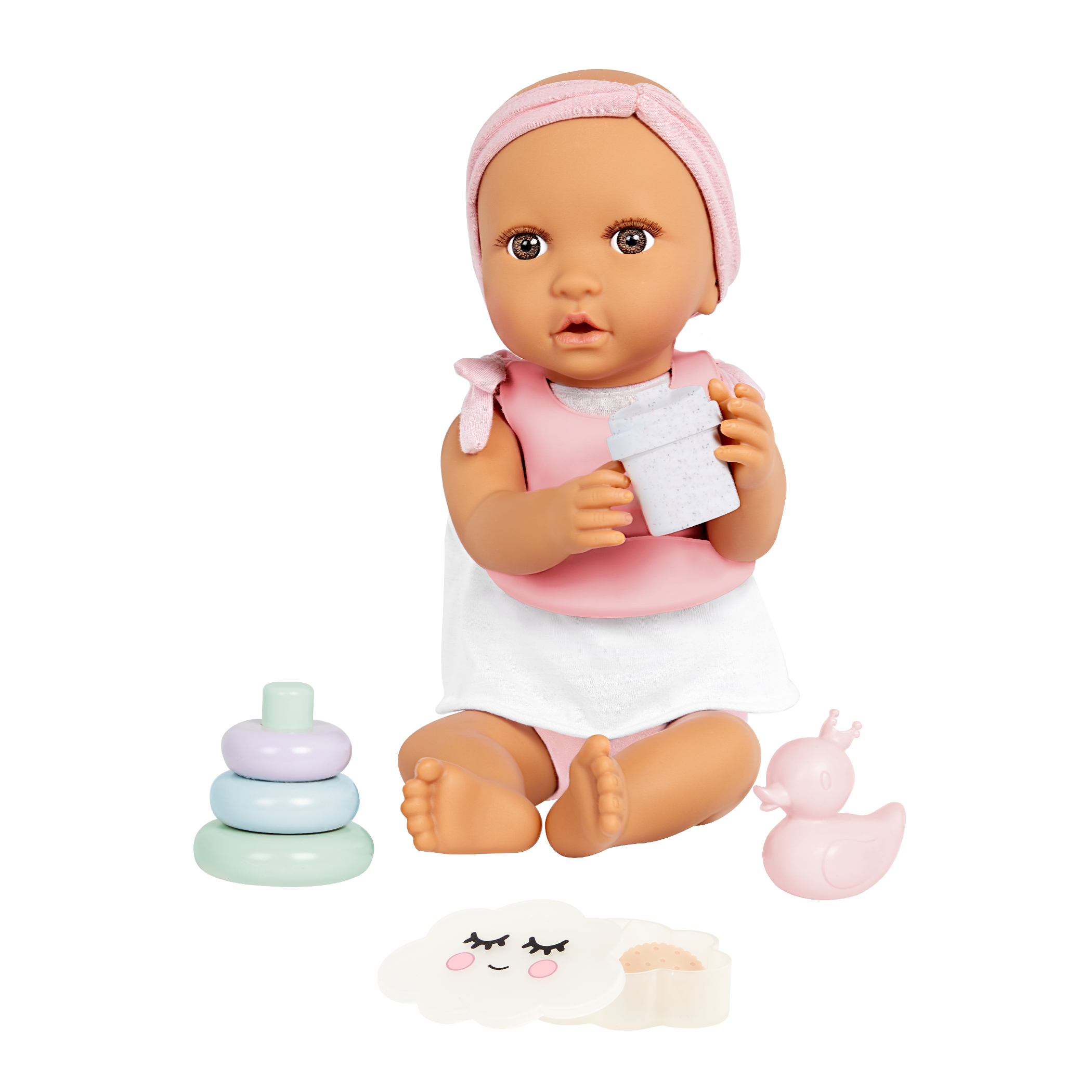 LullaBaby Doll Care & Feeding Set