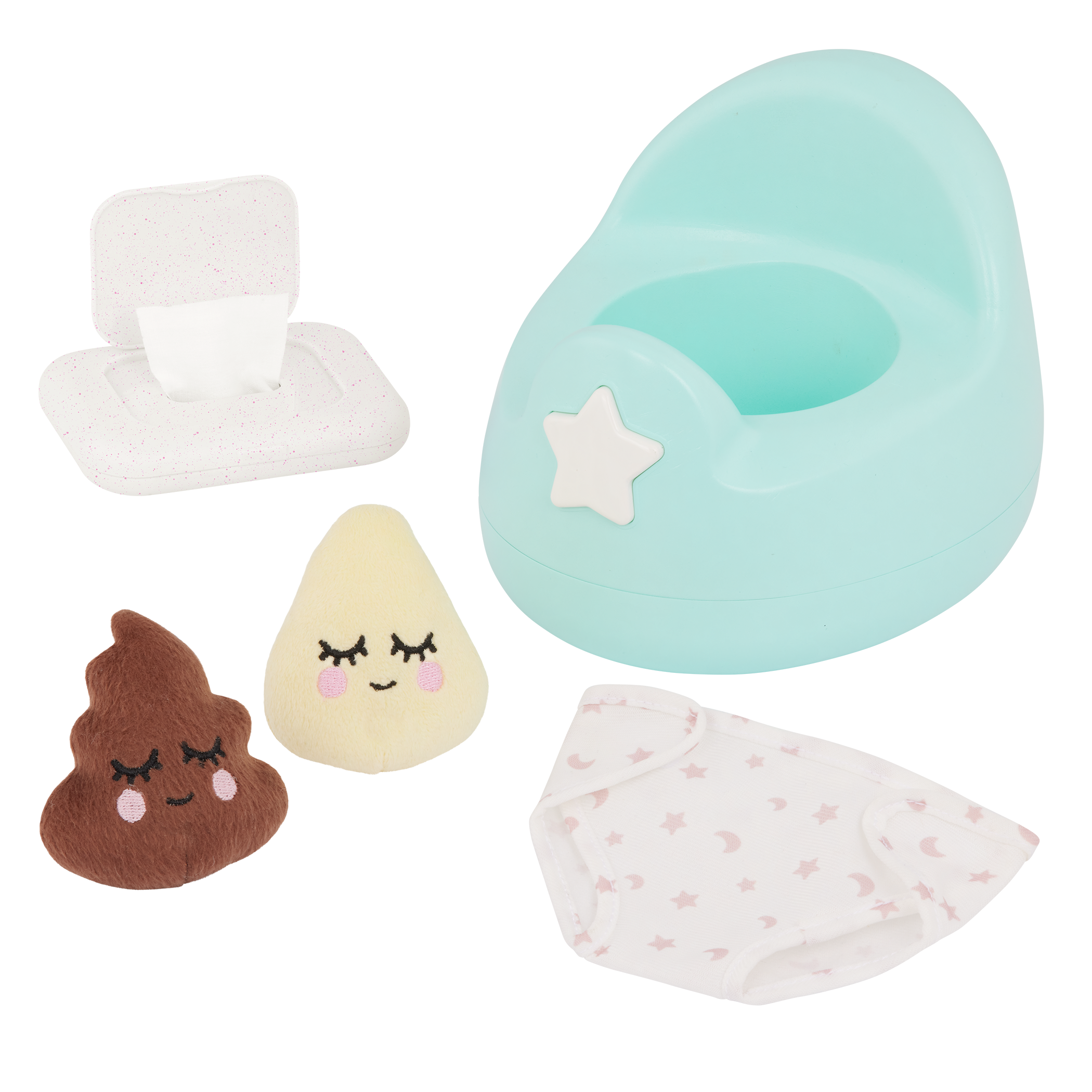 LullaBaby Doll Potty Training Set