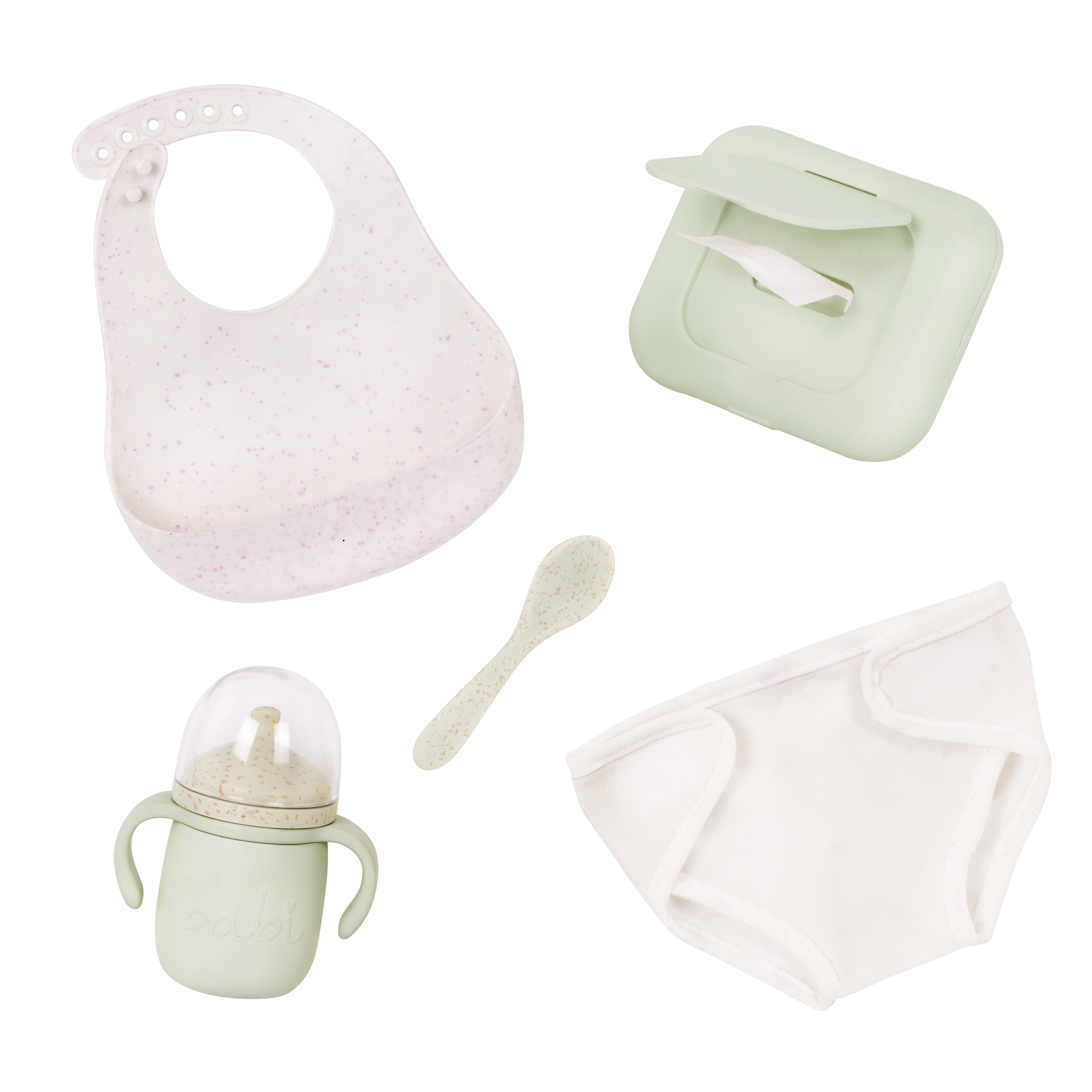 LullaBaby Doll Diaper Bag Set