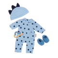 LullaBaby Boy Doll Blue Pajama Outfit