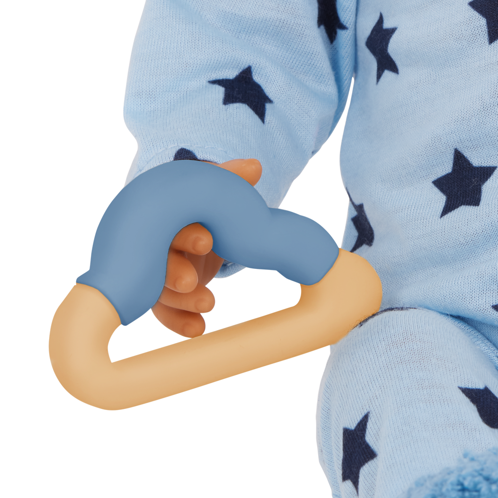LullaBaby Boy Doll Blue Pajama Outfit