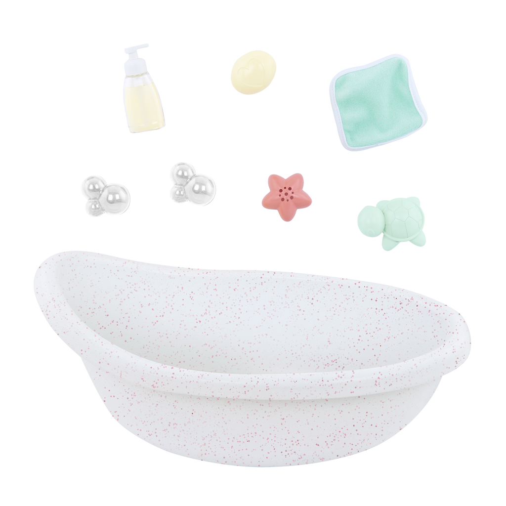 LullaBaby Doll Bathtub Set